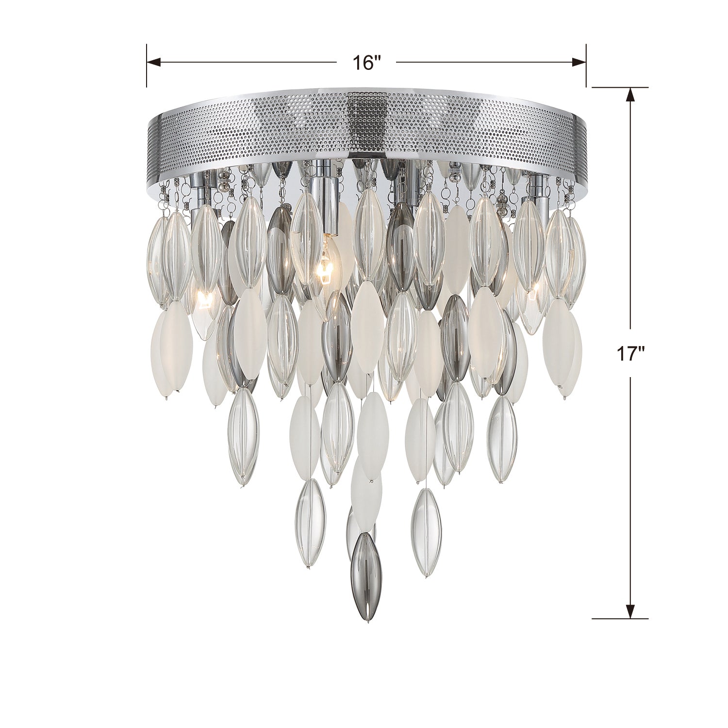 Crystorama Hudson Flush Ceiling Mount