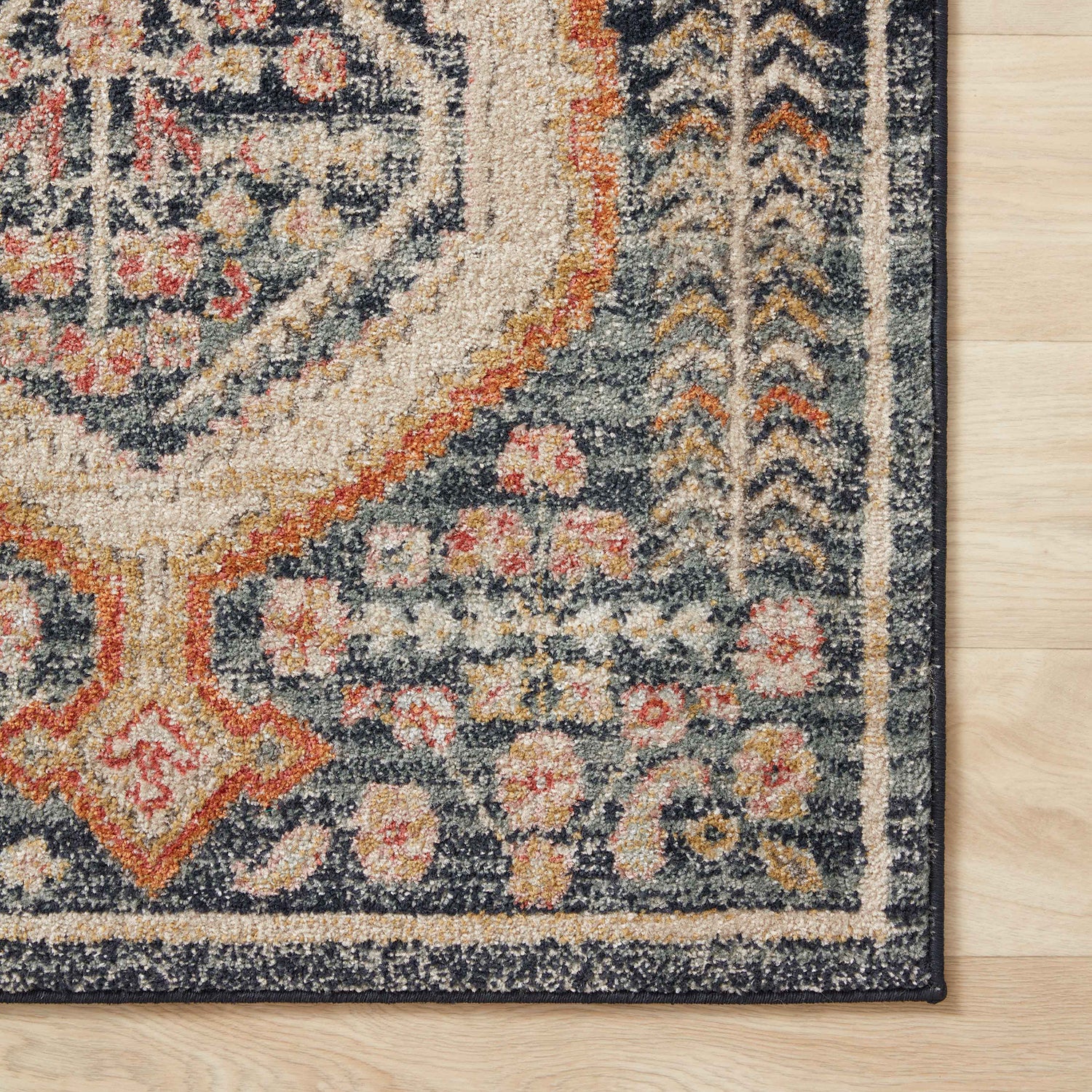 Loloi Jocelyn Navy/Multi Power Loomed Rug