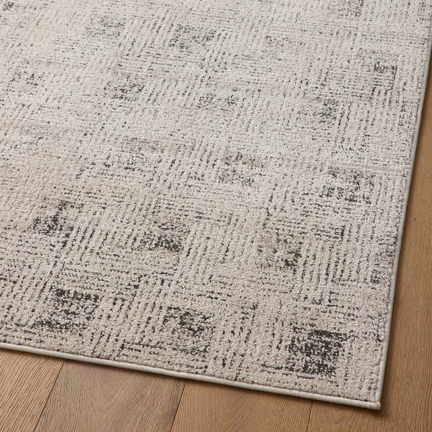 Loloi Kamala Gray/Graphite Power Loomed Rug