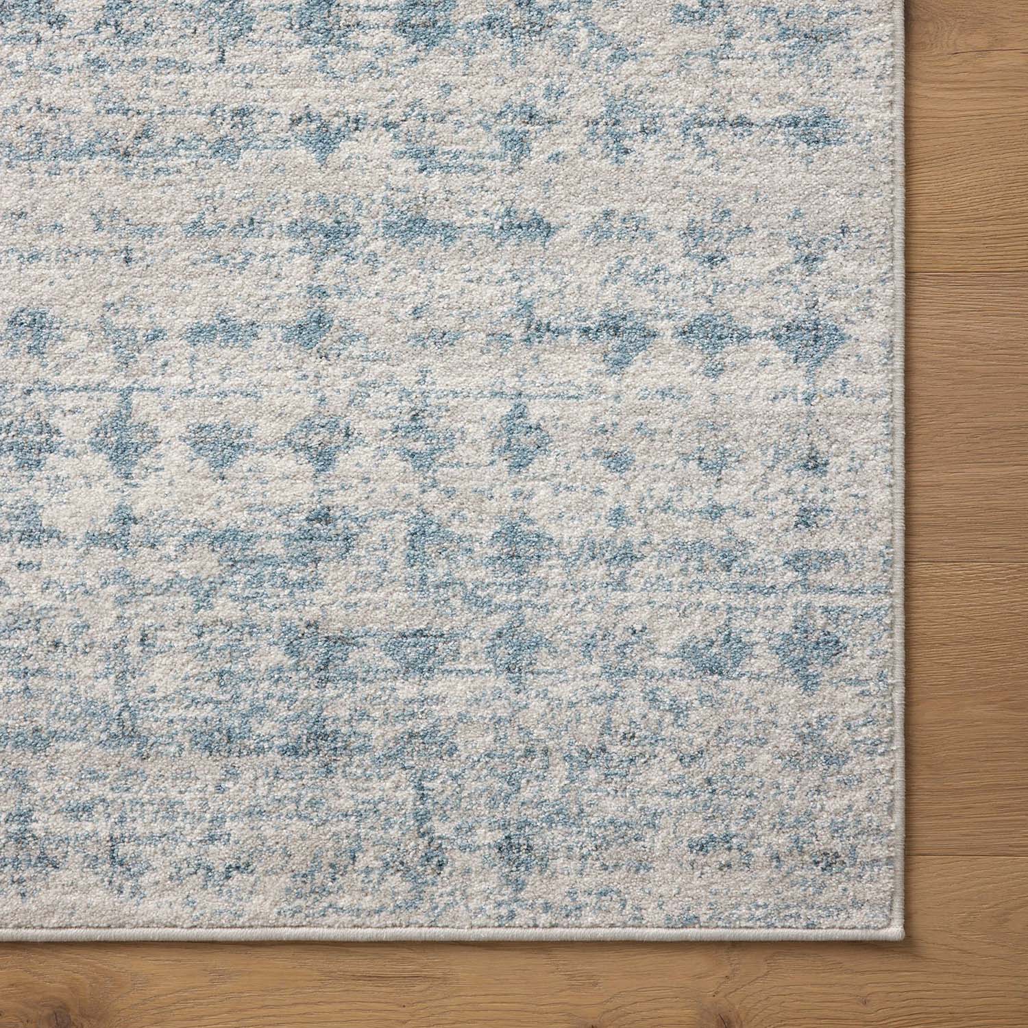Loloi Kamala Sky/Dove Power Loomed Rug