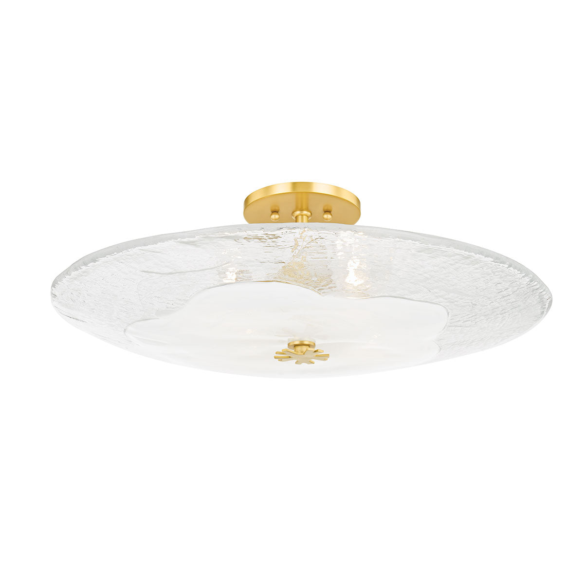 Kelly Behun x Hudson Valley Lighting Lago Flush Ceiling Mount
