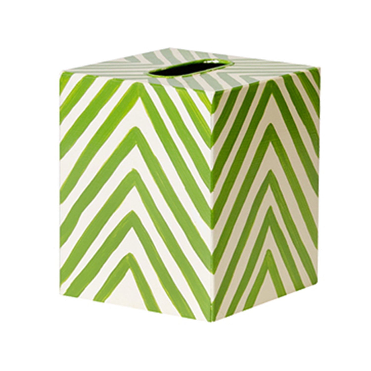 Worlds Away Zebra Tissue Box Cover
