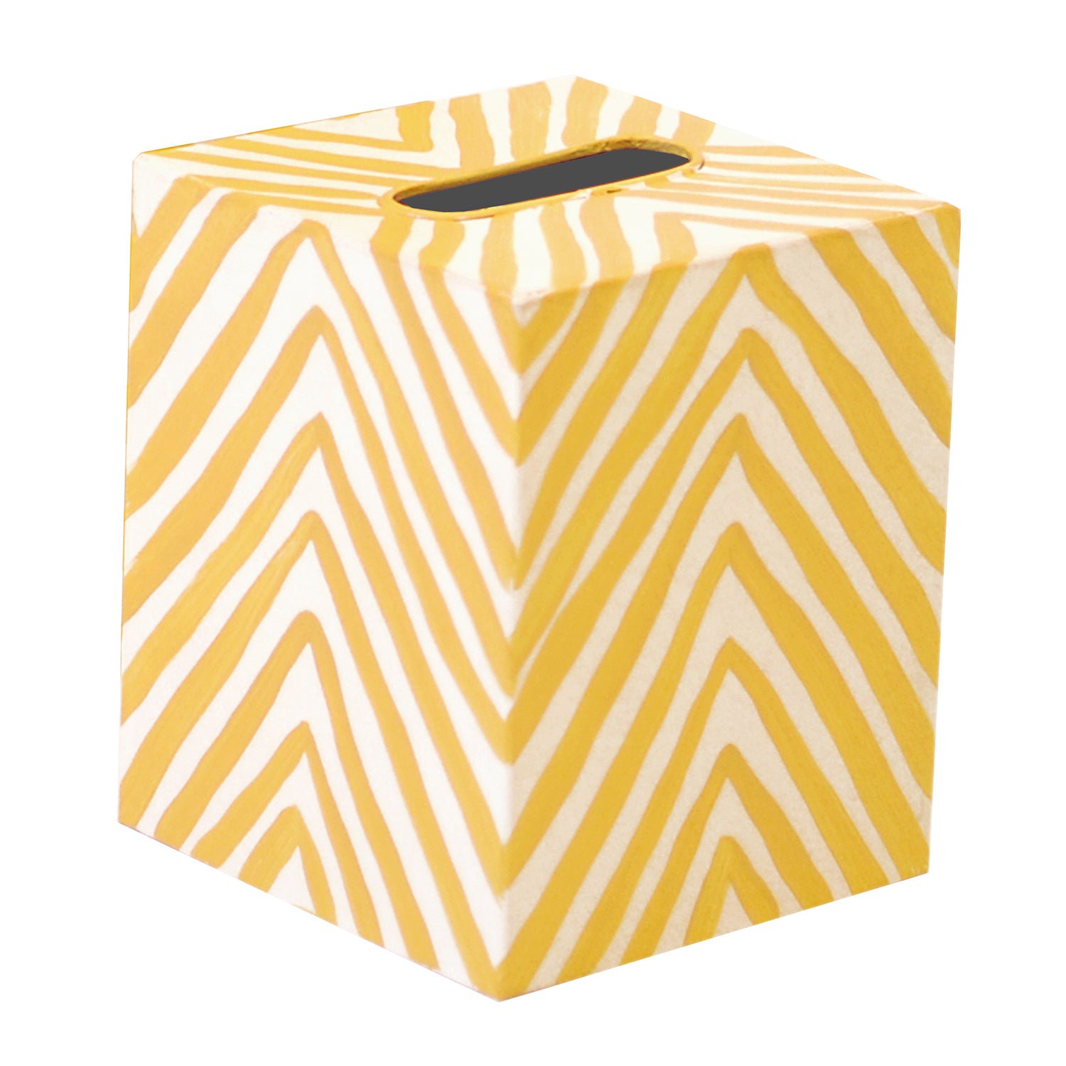 Worlds Away Zebra Tissue Box Cover