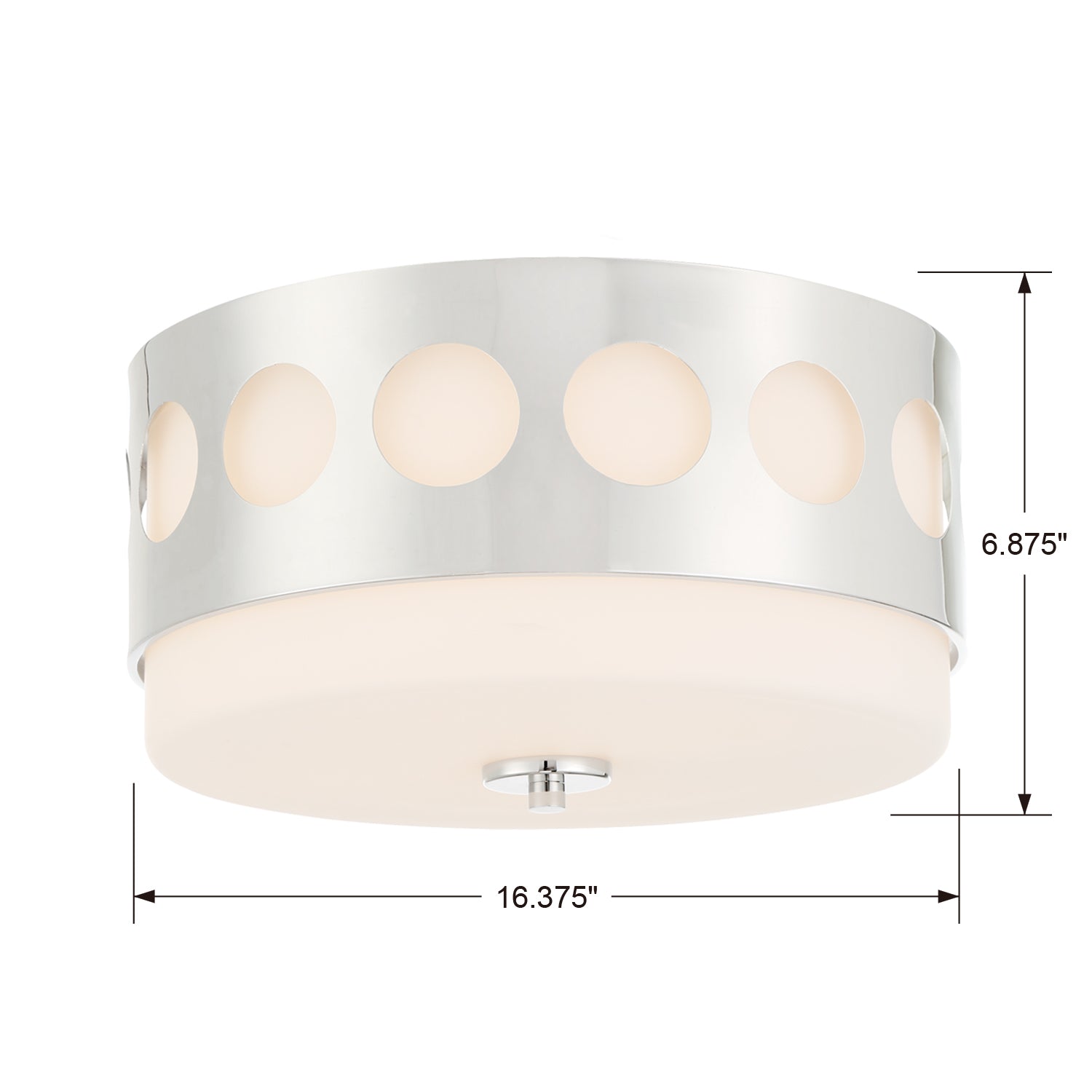Crystorama Kirby Flush Ceiling Mount