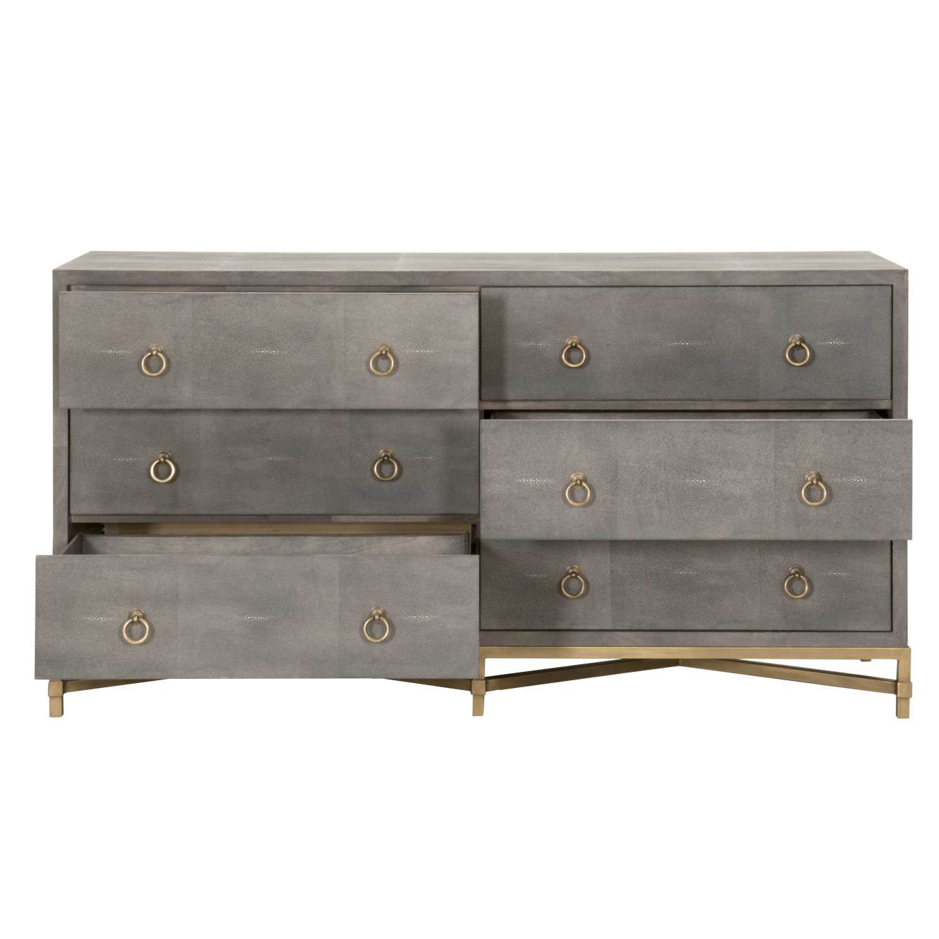 Strand Shagreen 6-Drawer Double Dresser