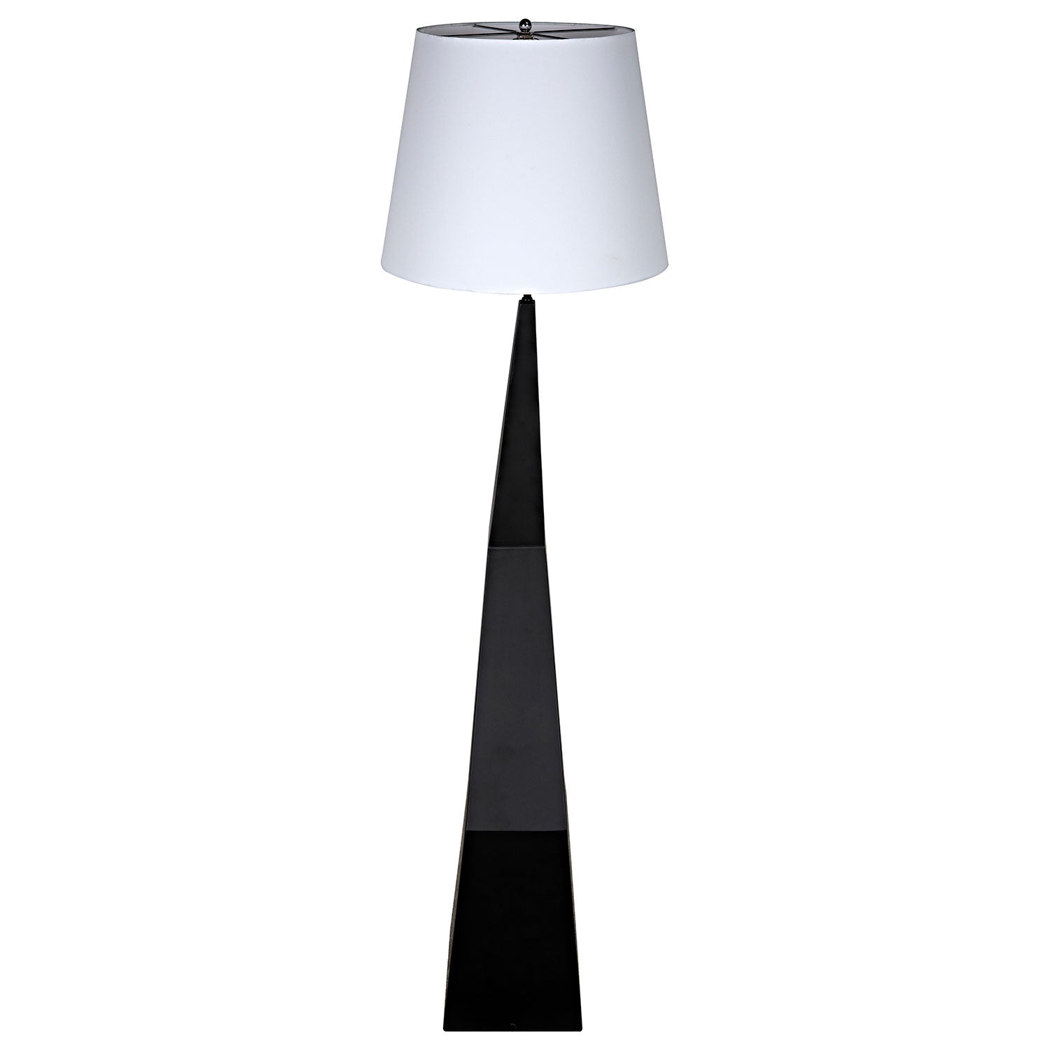 Noir Rhombus Floor Lamp With Shade