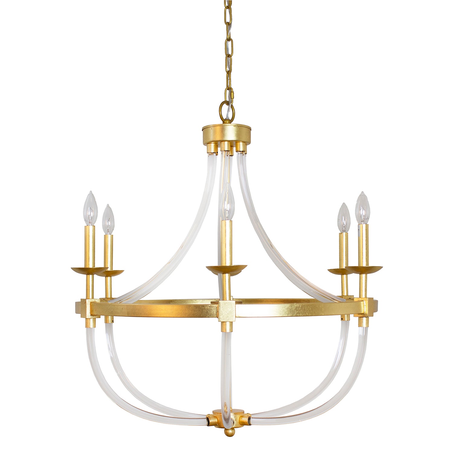 Worlds Away Layla Chandelier - Final Sale