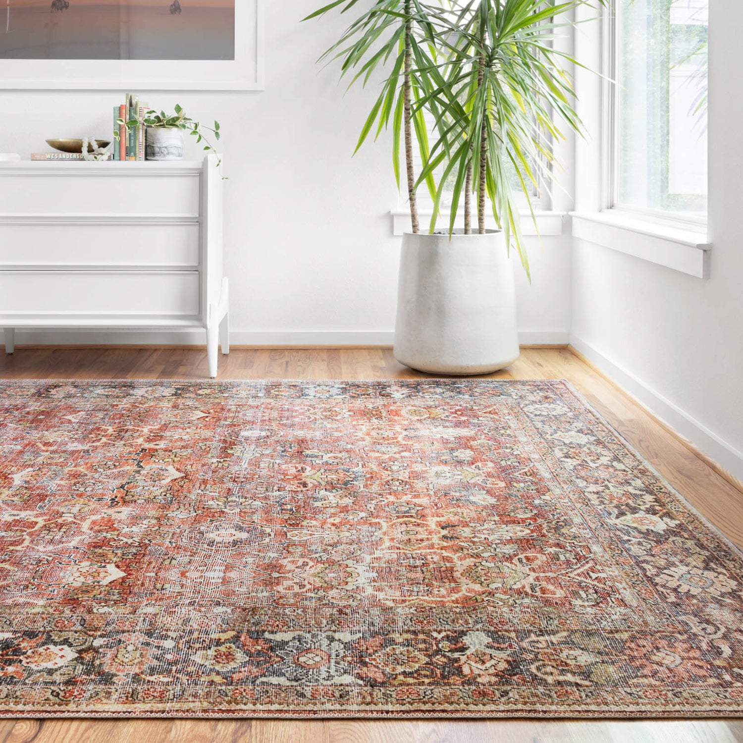 Loloi Layla Spice/Marine Power Loomed Rug
