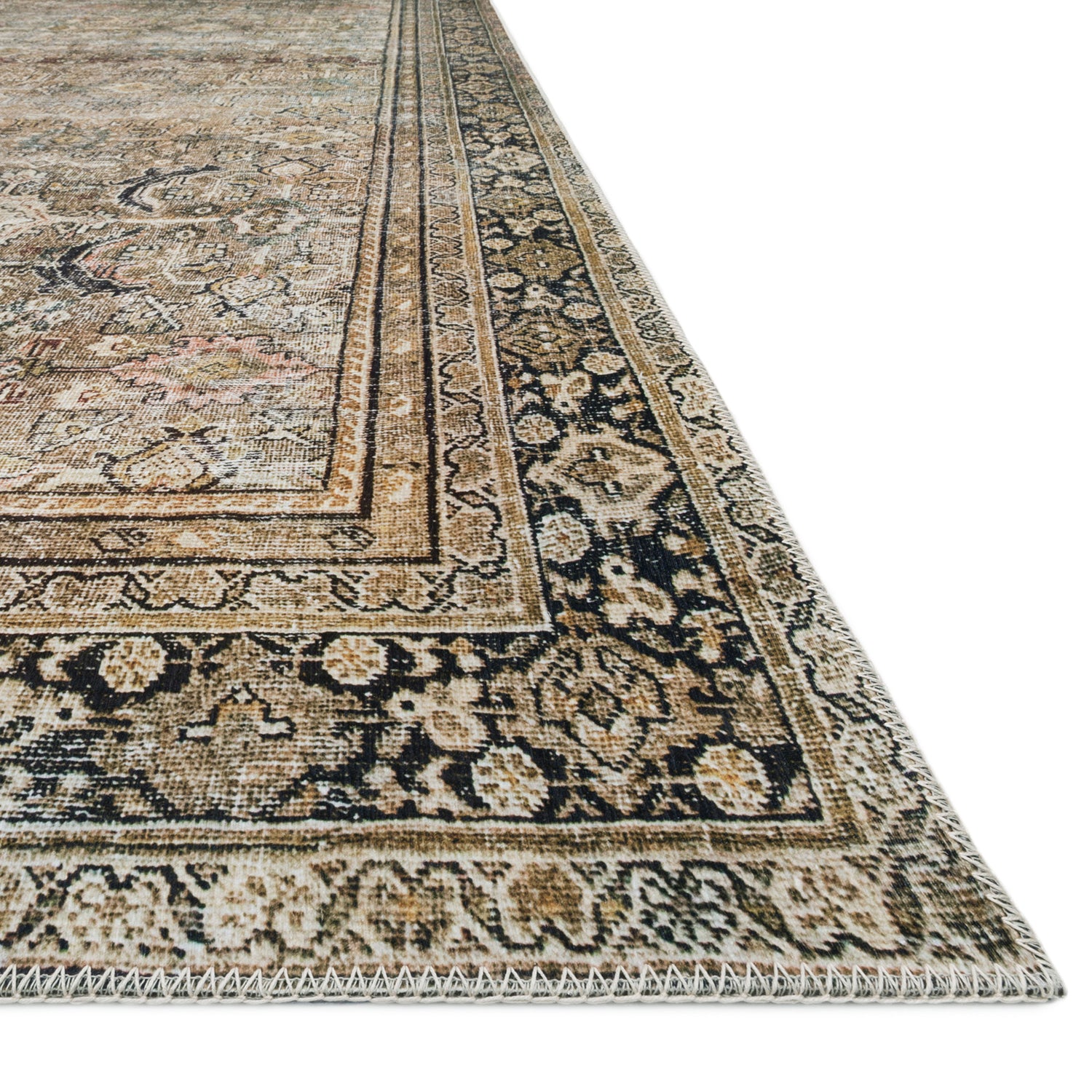 Loloi Layla Olive/Charcoal Power Loomed Rug