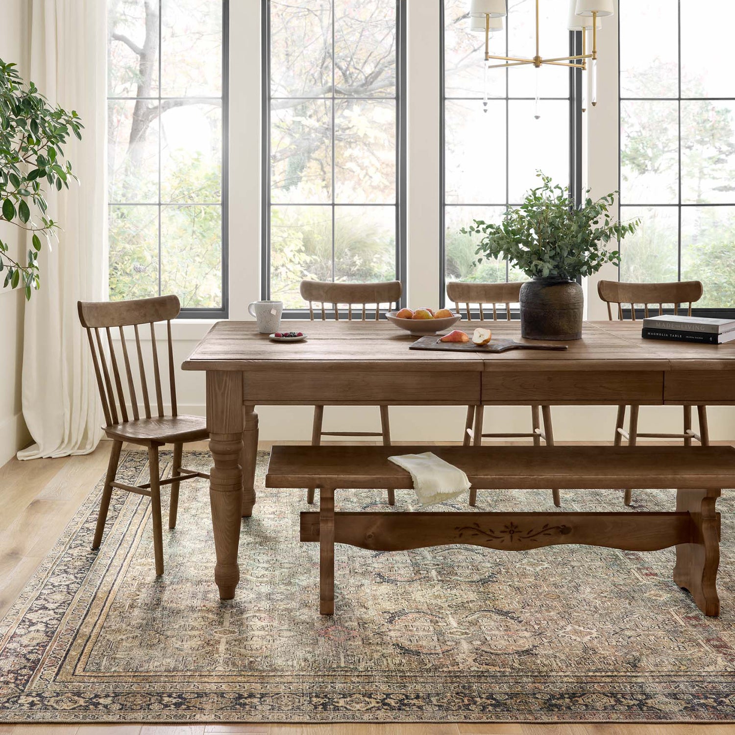 Loloi Layla Olive/Charcoal Power Loomed Rug