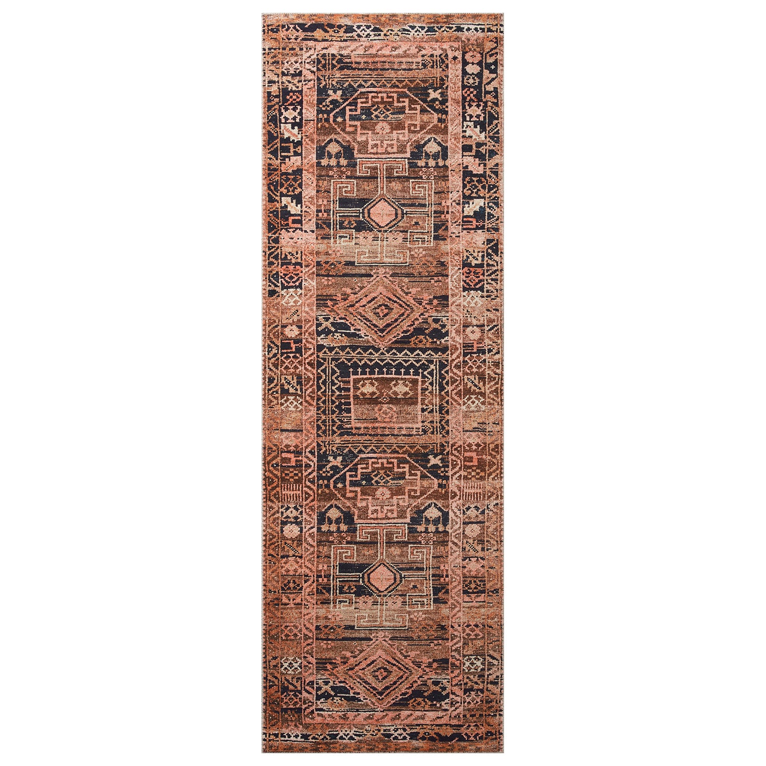 Loloi Layla Mocha/Blush Power Loomed Rug