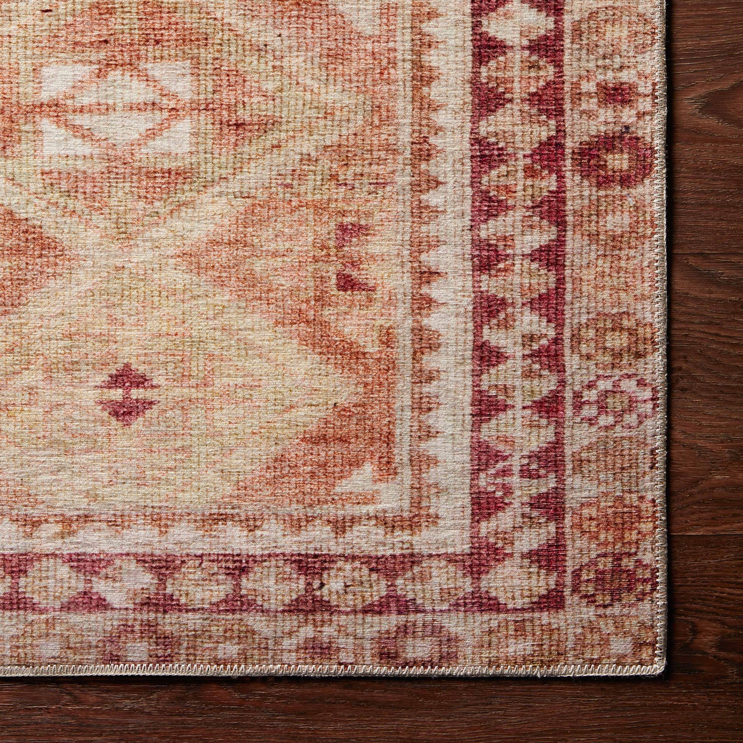 Loloi Layla Natural/Spice Power Loomed Rug
