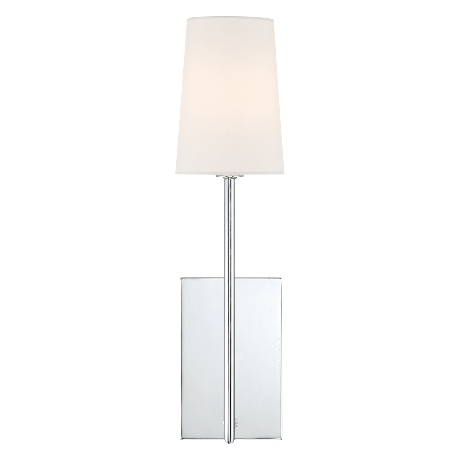 Crystorama Lena Cylinder Shade 1-Light Wall Sconce