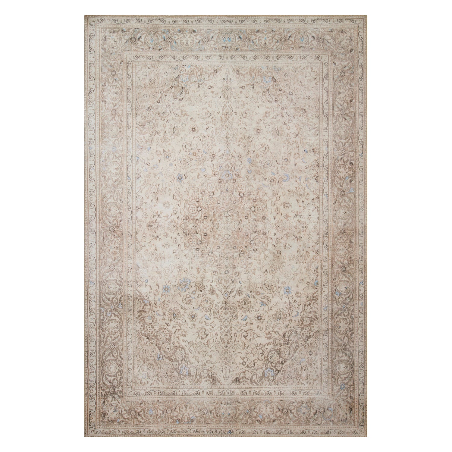 Loloi Loren Sand/Taupe Power Loomed Rug
