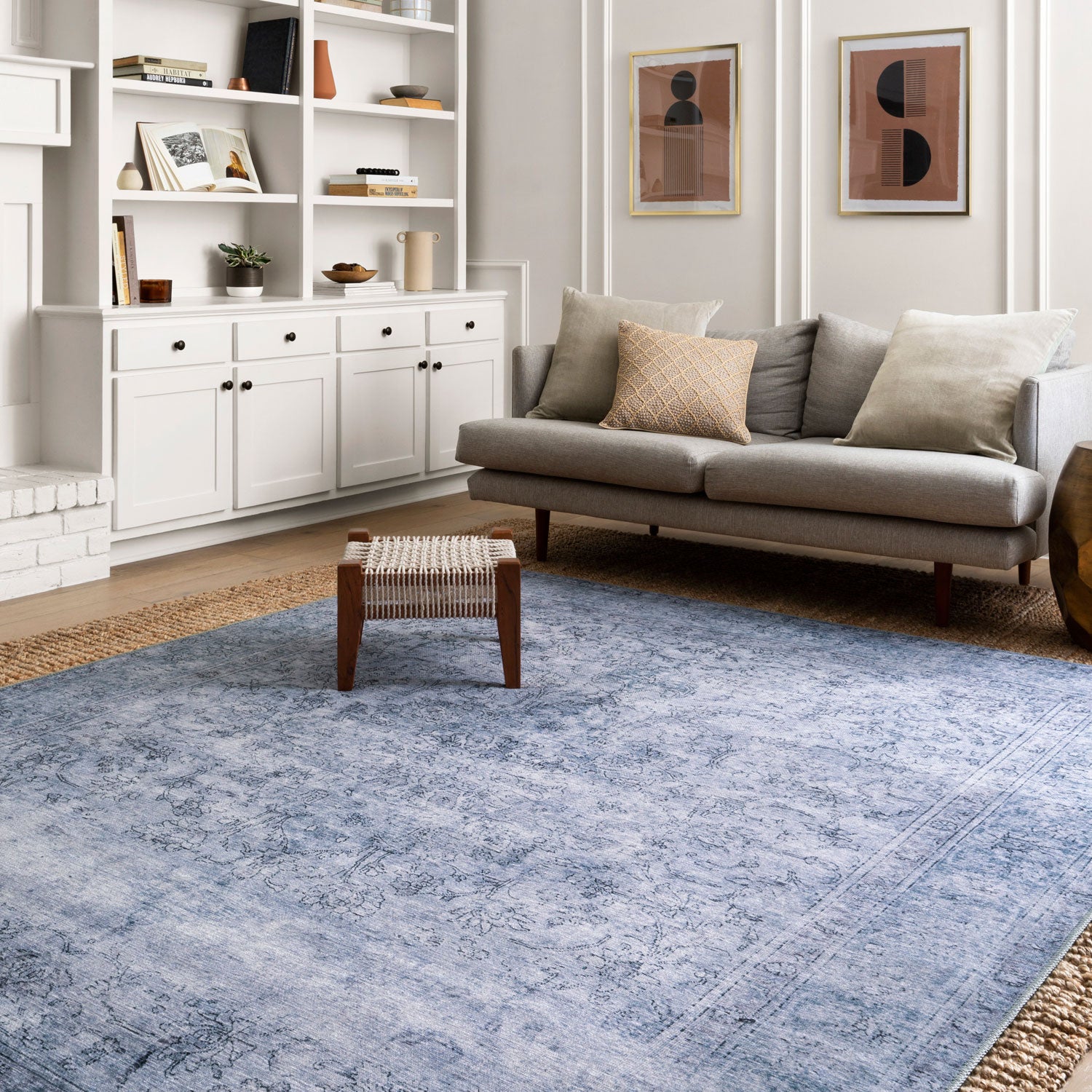 Loloi Loren Slate Power Loomed Rug