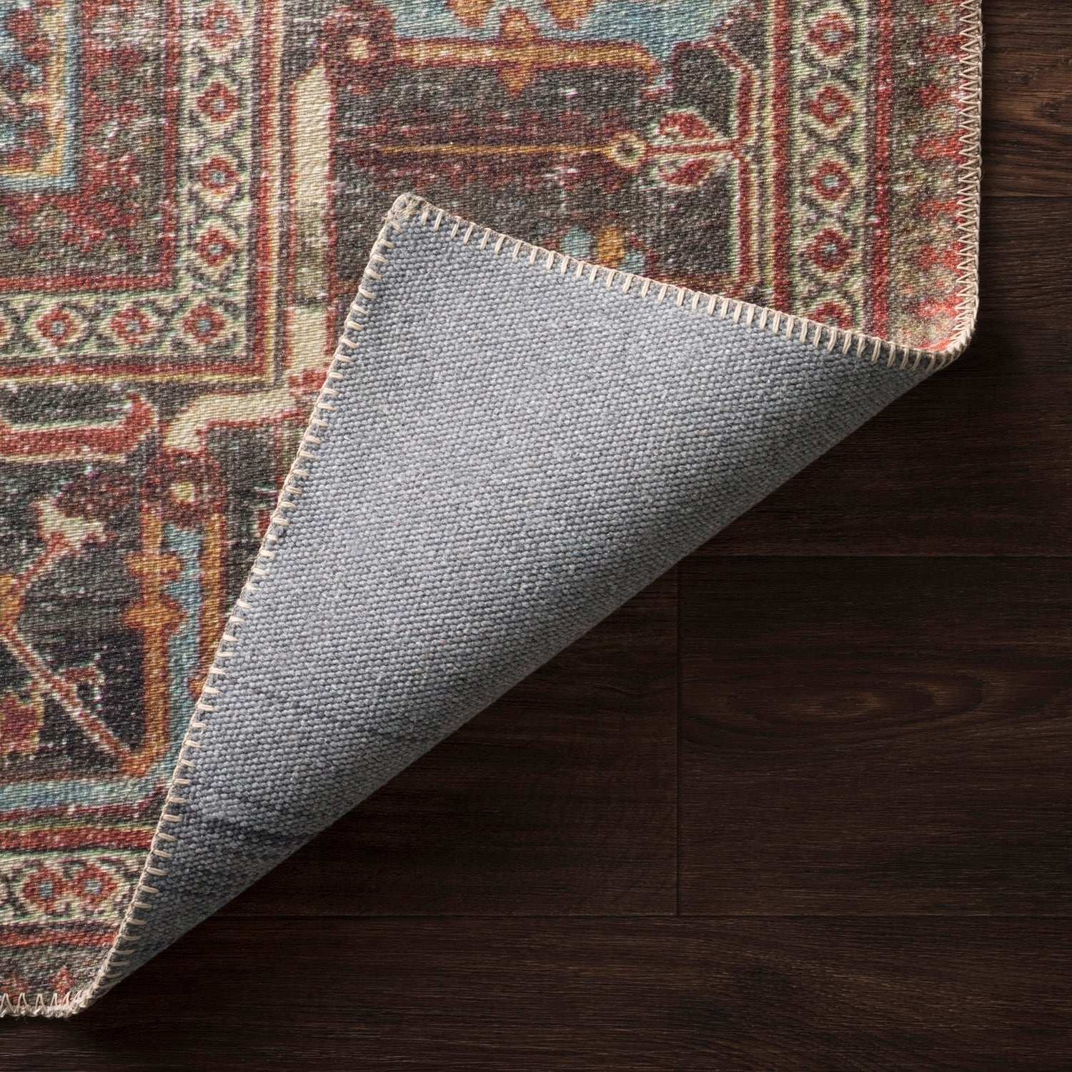 Loloi Loren Brick/Midnight Power Loomed Rug