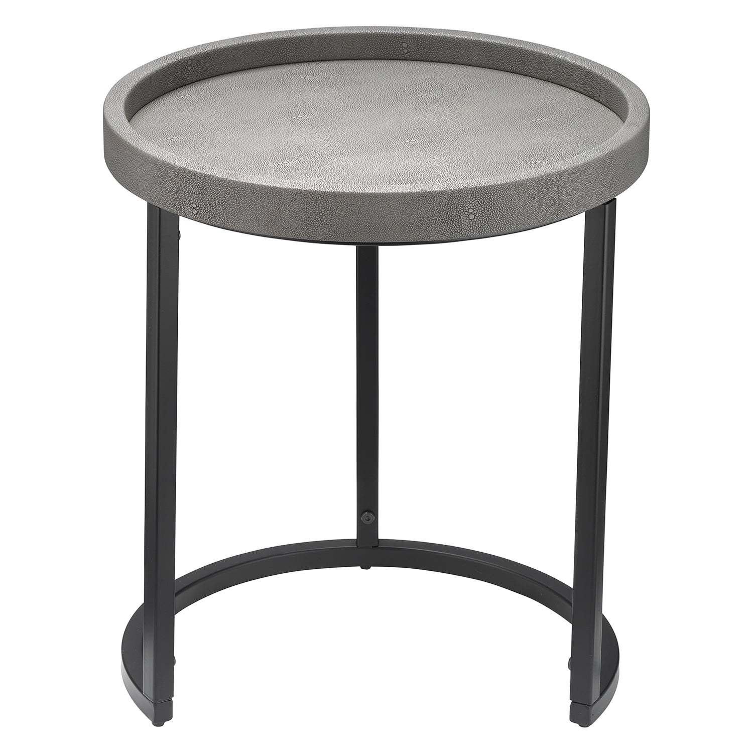 Lifestyle by Jamie Young Binx Shagreen Nesting Side Table Set of 3