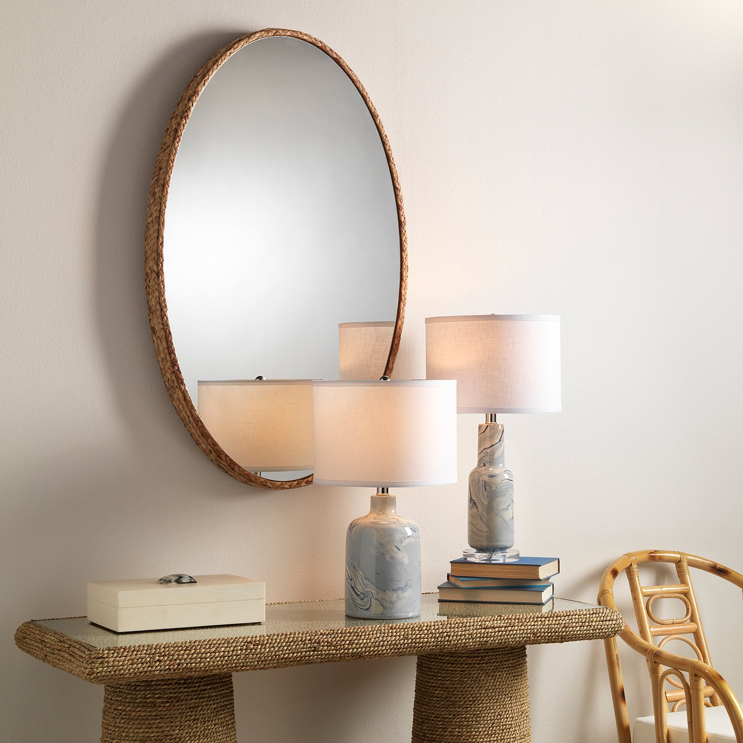 Lifestyle by Jamie Young Helena Braided Wall Mirror