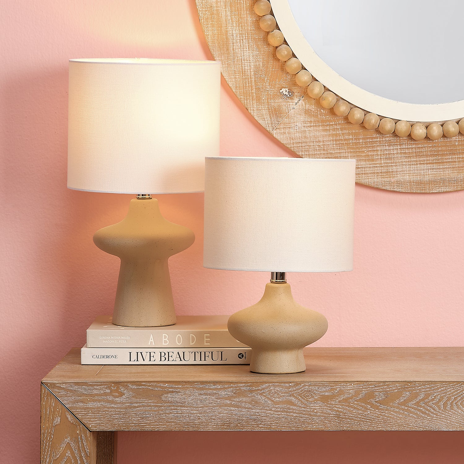 Lifestyle by Jamie Young Bridger Cermaic Table Lamp