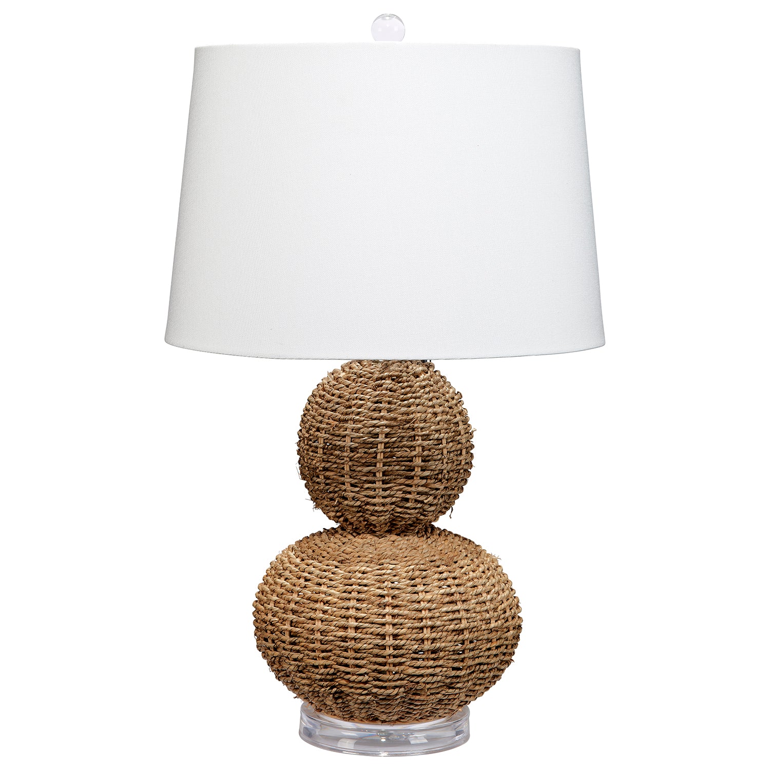Jamie Young Lubec Seagrass Table Lamp