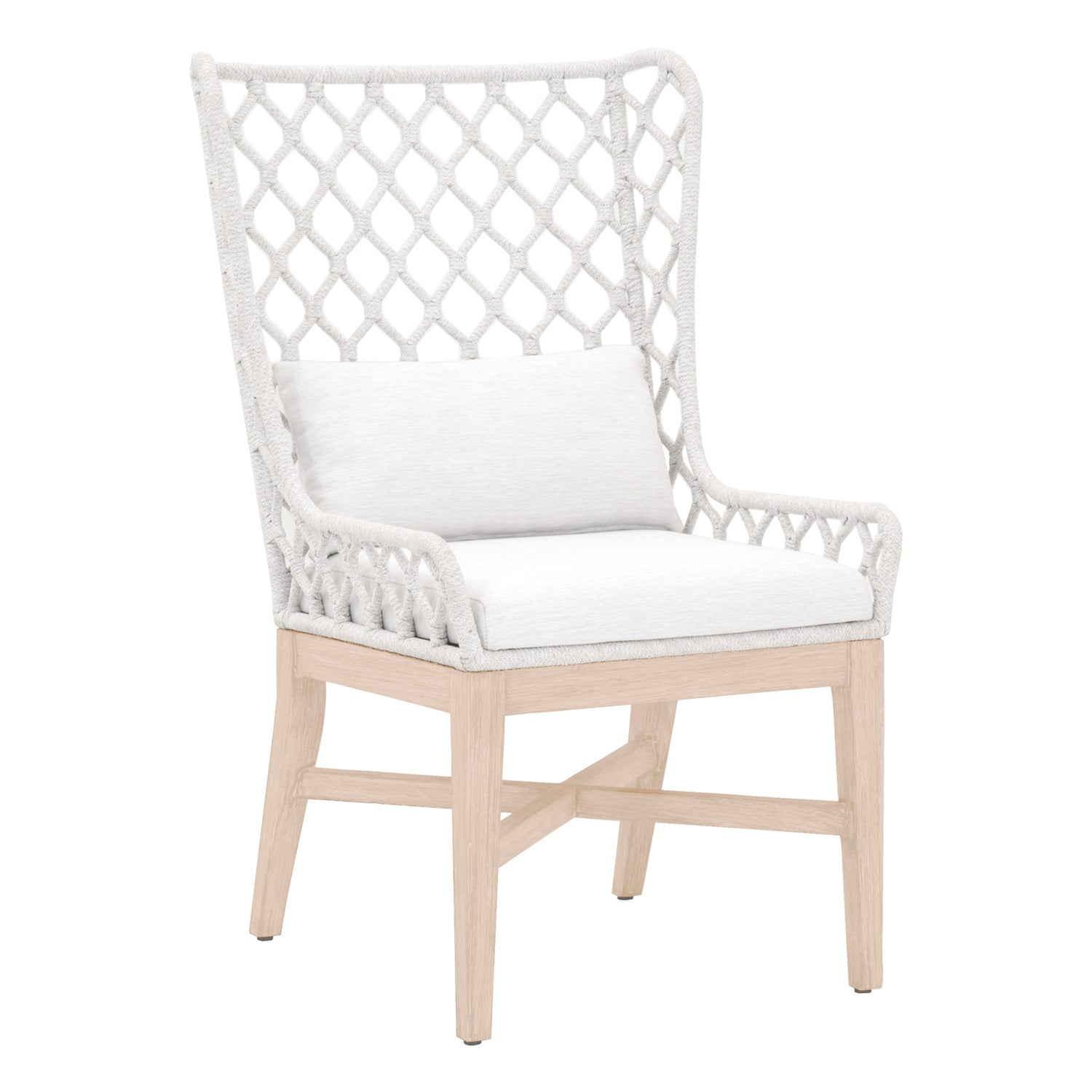Lattis Outdoor Wing Chair
