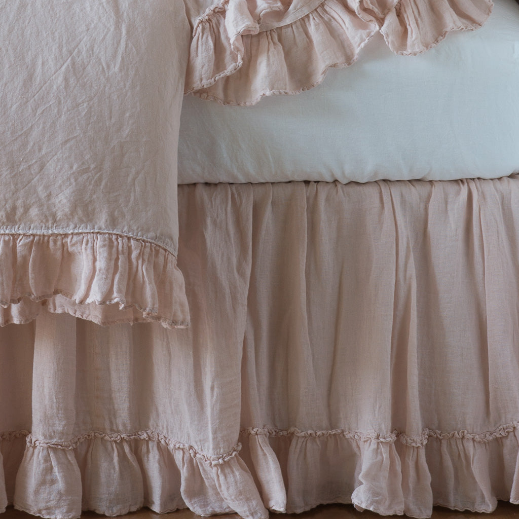 Bella Notte Linen Whisper Bed Skirt