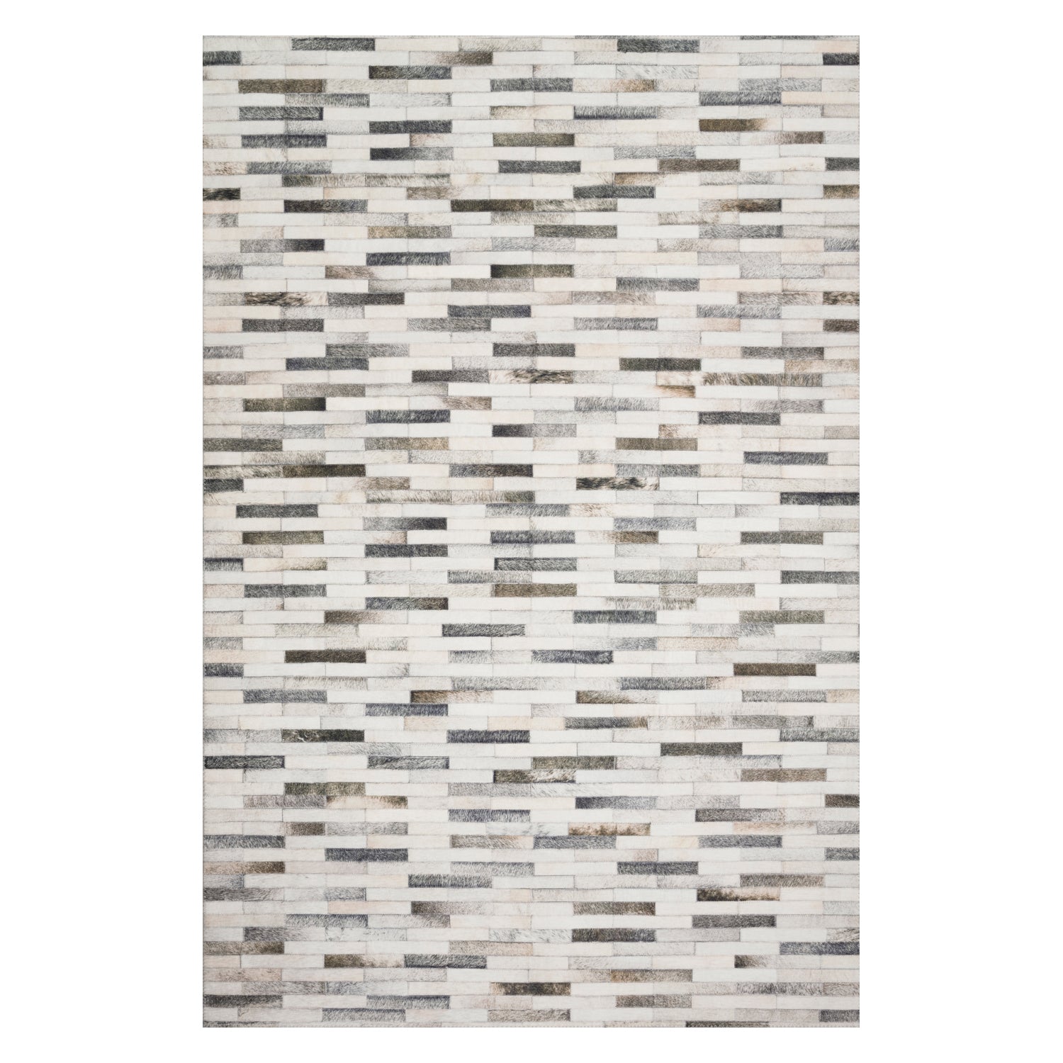Loloi Maddox Ivory/Gray Power Loomed Rug