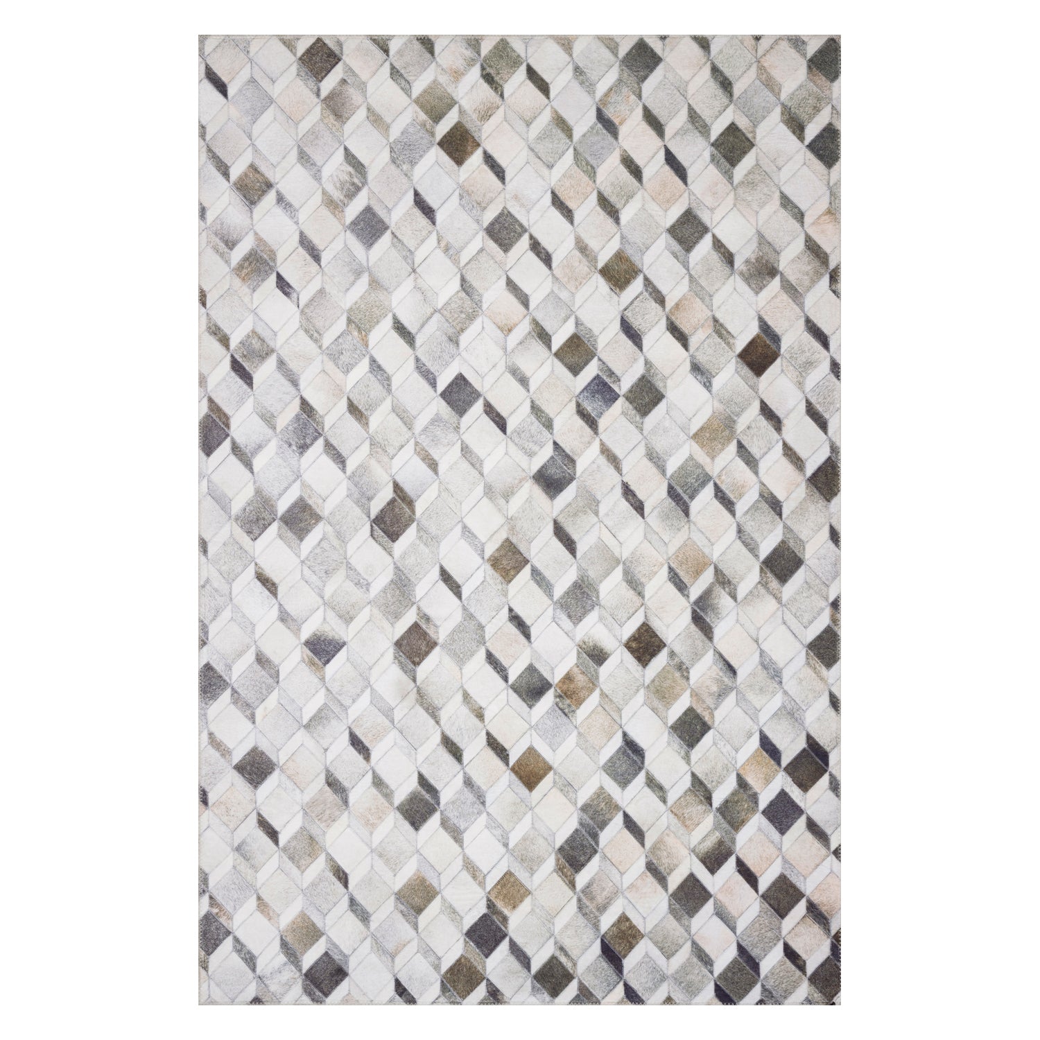 Loloi Maddox Gray/Mocha Power Loomed Rug