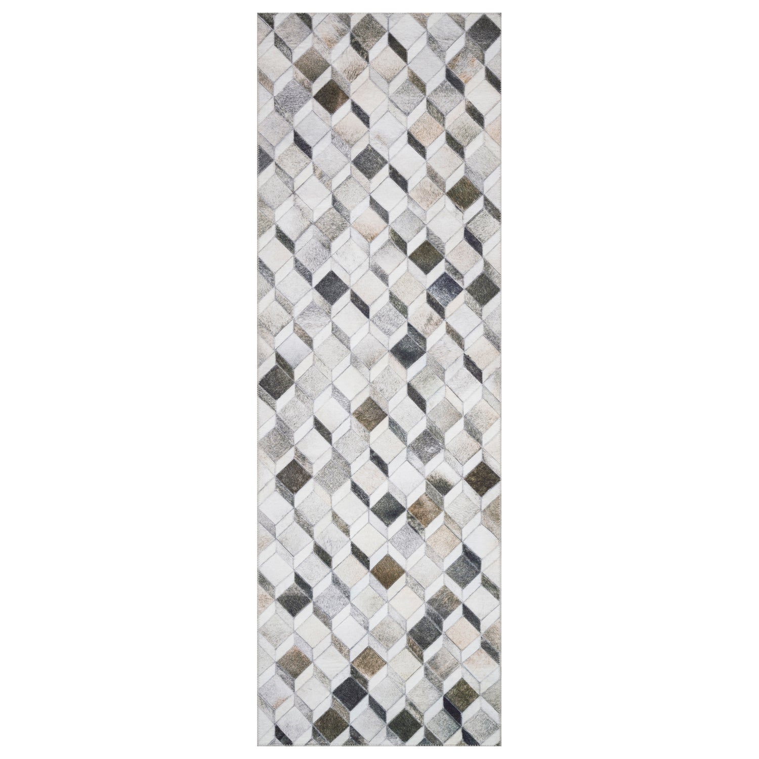 Loloi Maddox Gray/Mocha Power Loomed Rug