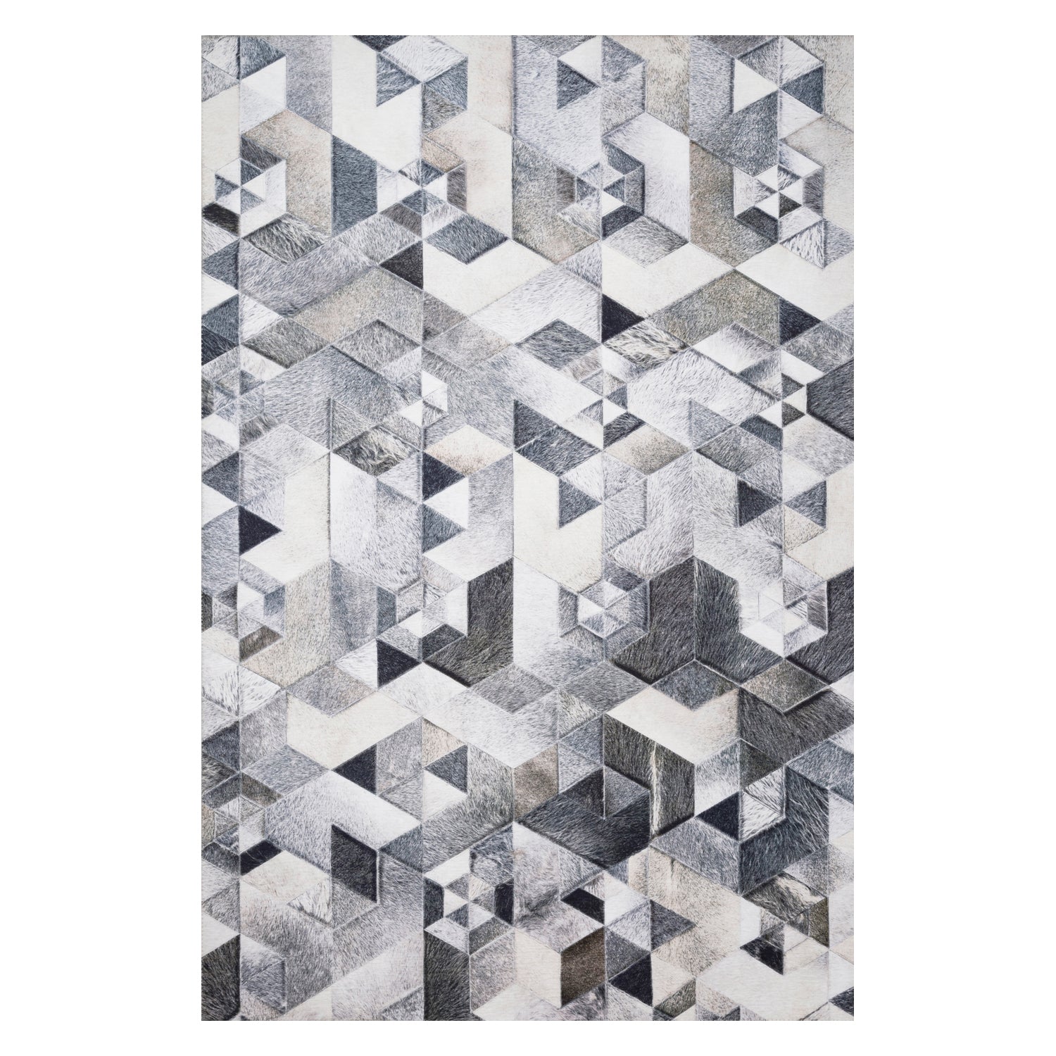 Loloi Maddox Gray/Ivory Power Loomed Rug