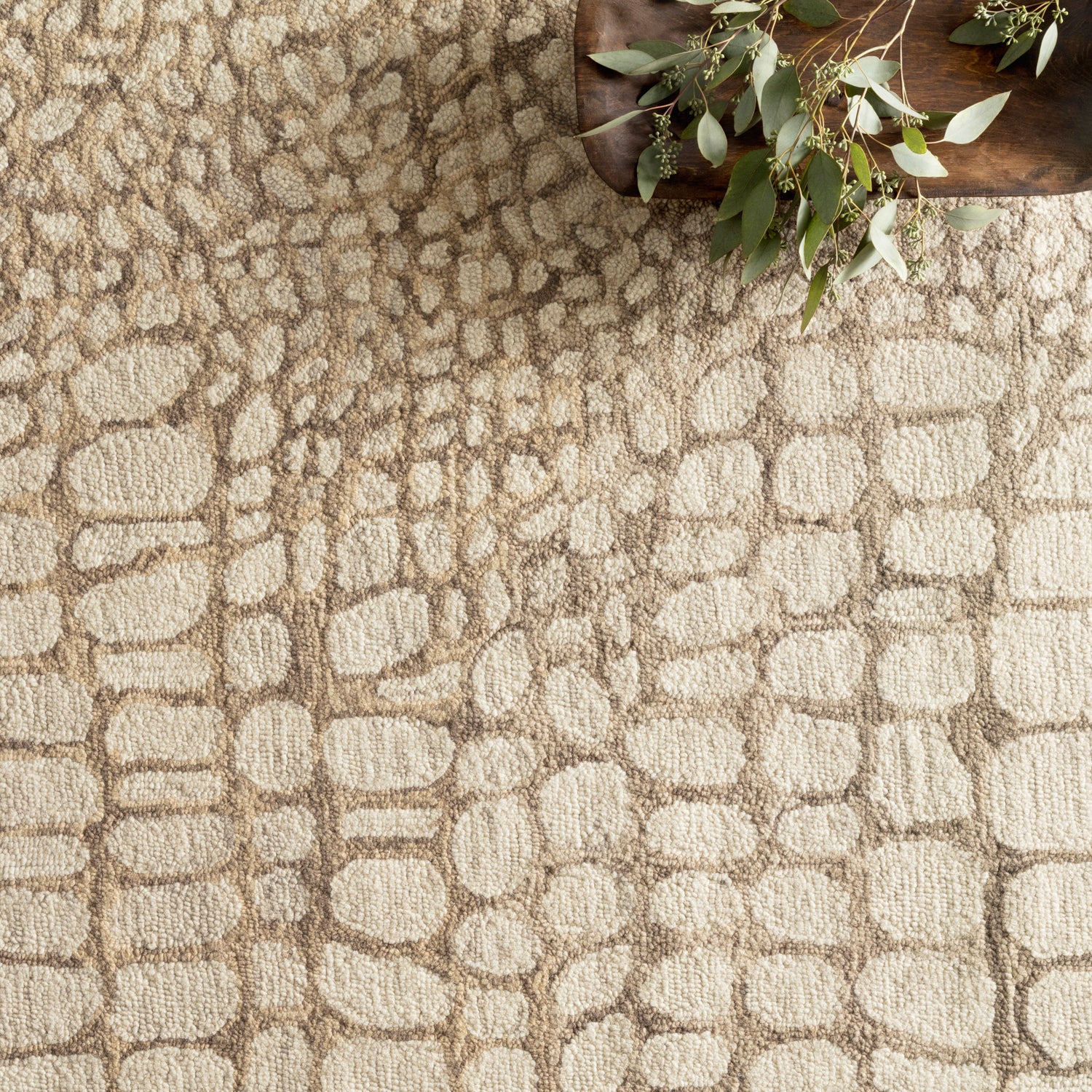 Loloi Masai Croc Hooked Rug