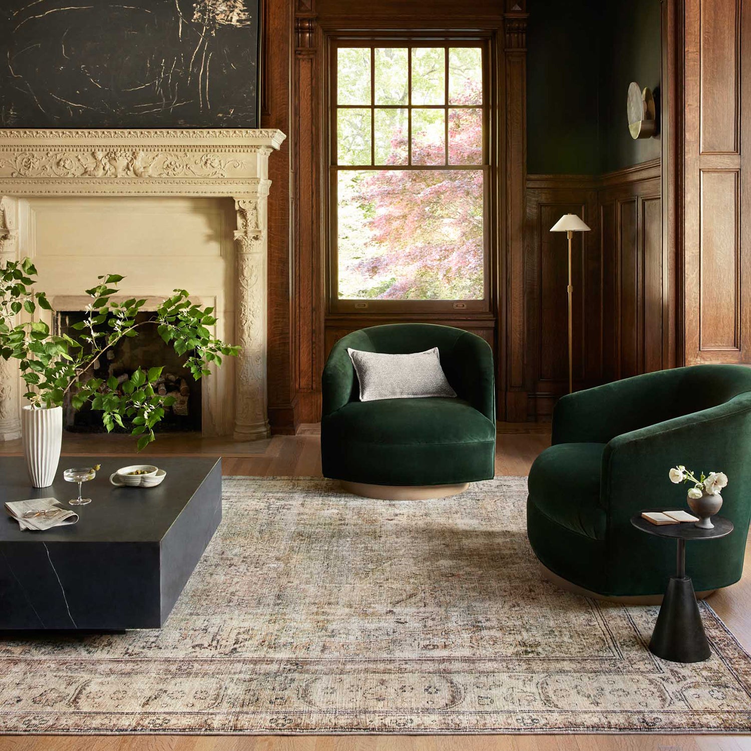 Loloi Margot CloudPile Antique/Sage Power Loomed Rug