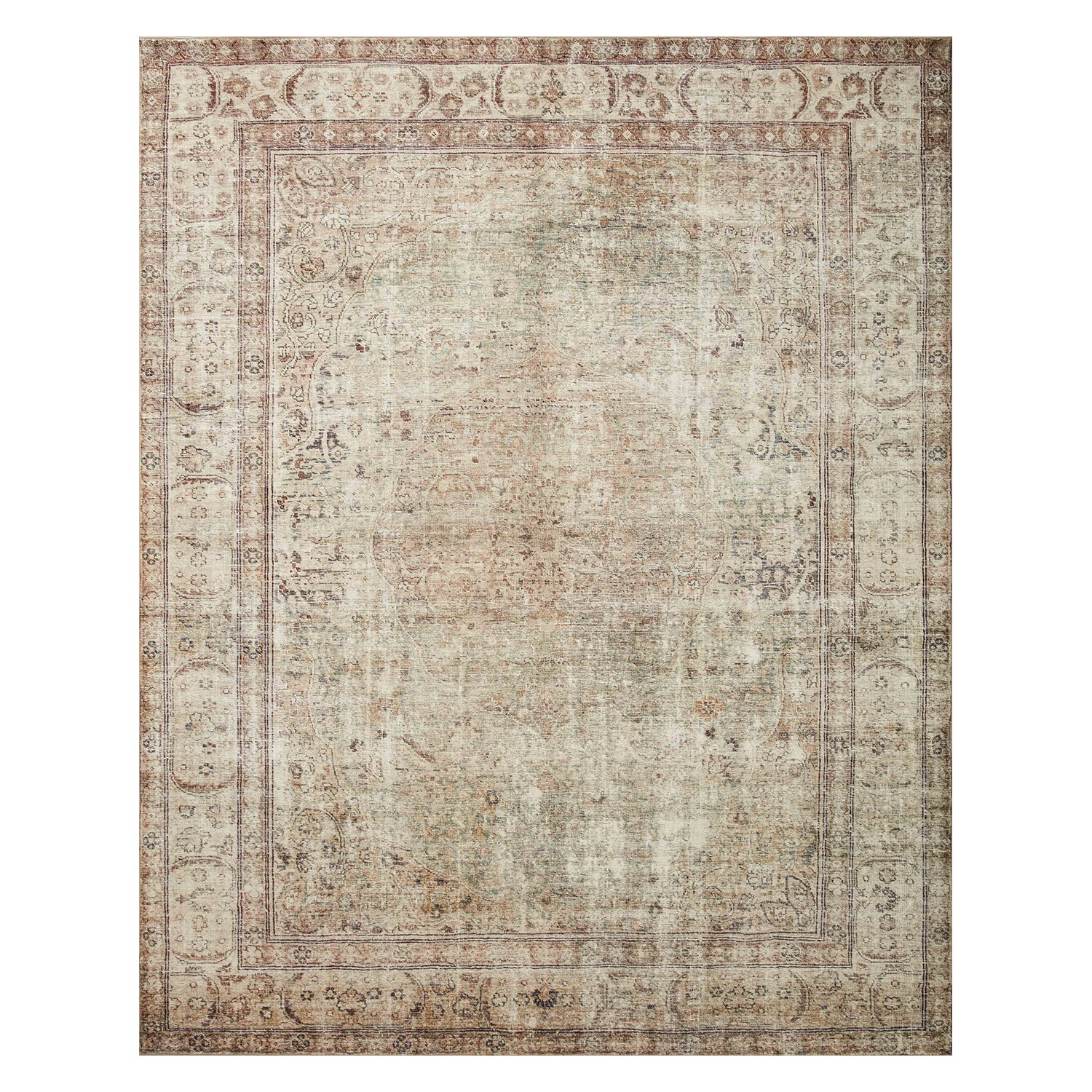 Loloi Margot CloudPile Antique/Sage Power Loomed Rug
