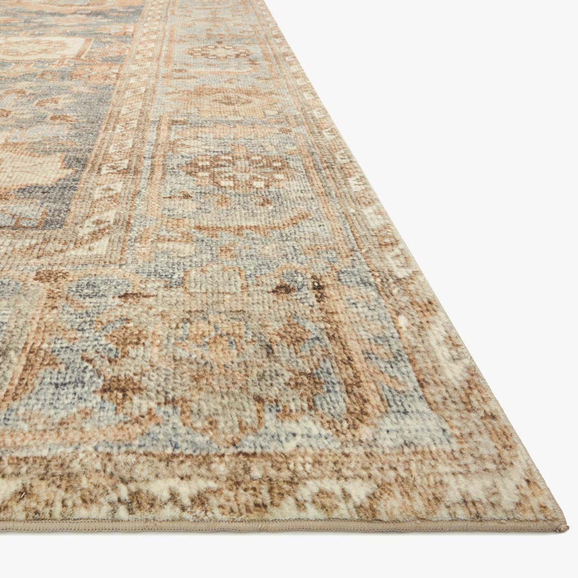 Loloi Margot CloudPile Ocean/Spice Power Loomed Rug