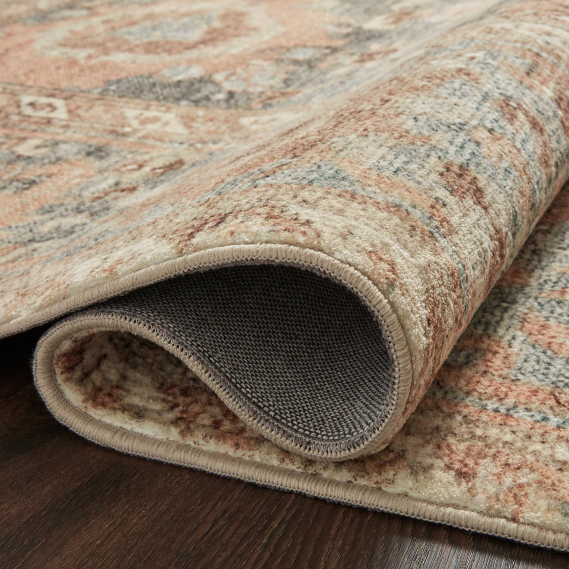 Loloi Margot CloudPile Ocean/Spice Power Loomed Rug