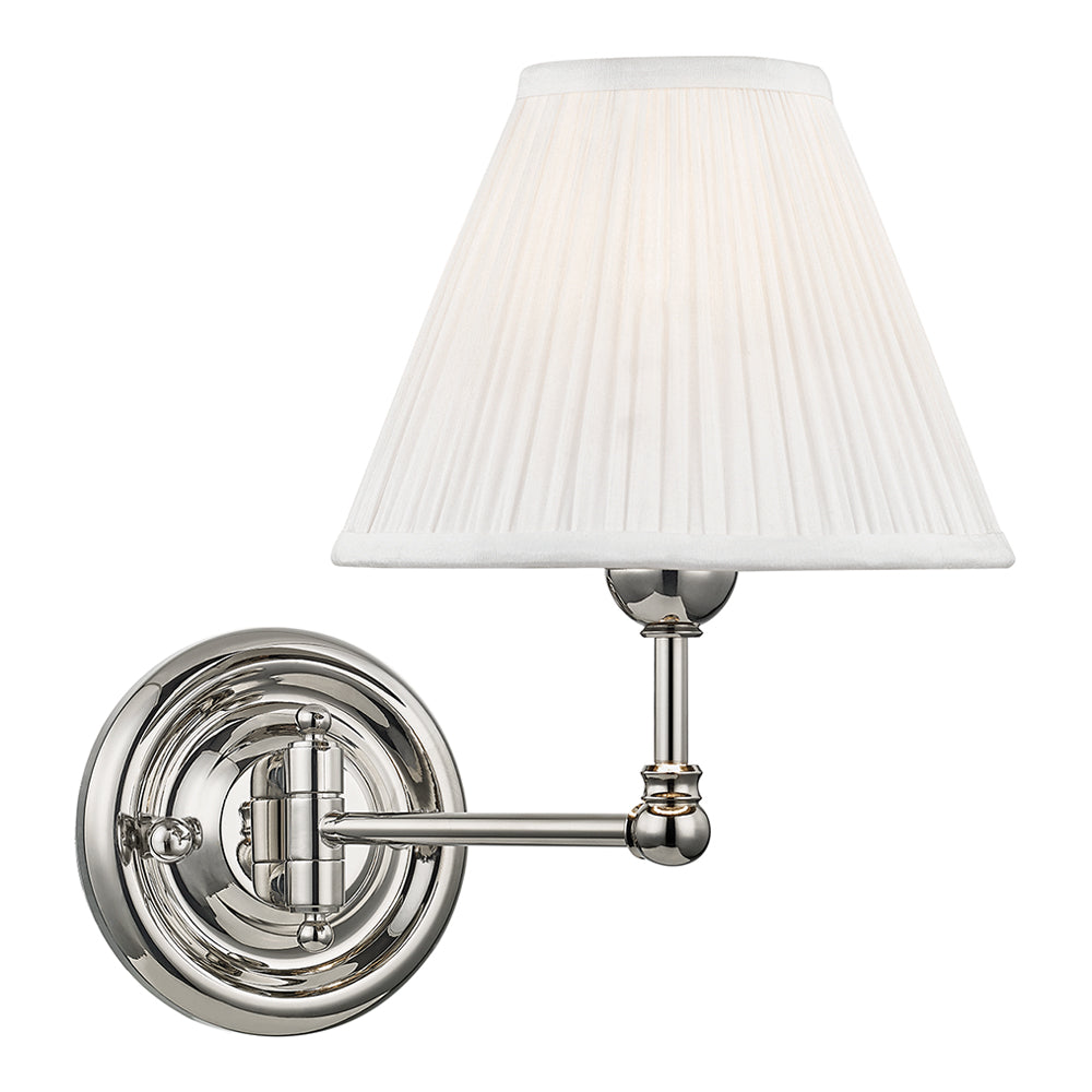 Mark D Sikes x Hudson Valley Lighting Classic No 1 Single Wall Sconce