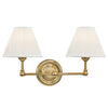 Mark D Sikes x Hudson Valley Lighting Classic No 1 Double Wall Sconce
