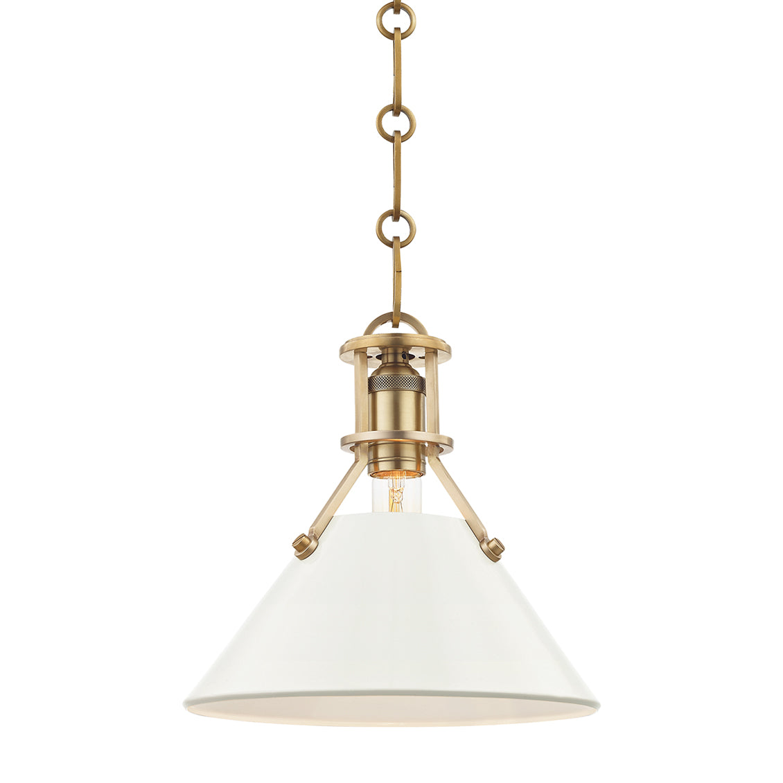 Mark D Sikes x Hudson Valley Lighting Painted No 2 Small Pendant