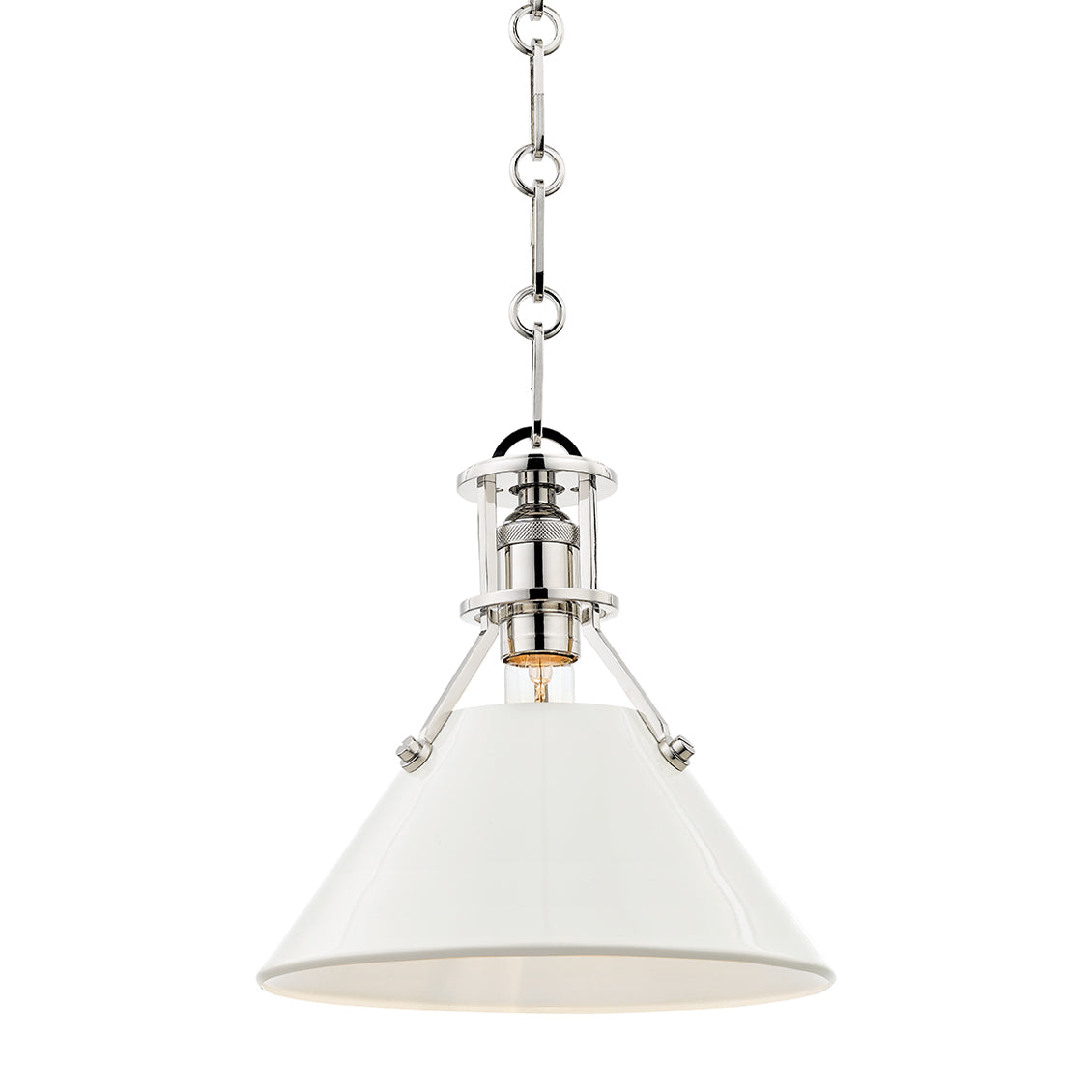 Mark D Sikes x Hudson Valley Lighting Painted No 2 Small Pendant