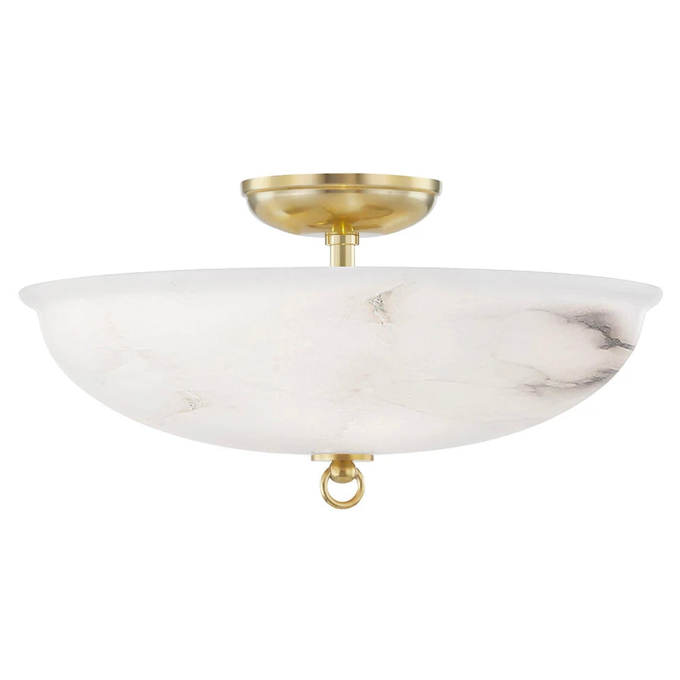 Mark D Sikes x Hudson Valley Lighting Somerset Semi-Flush Ceiling Mount