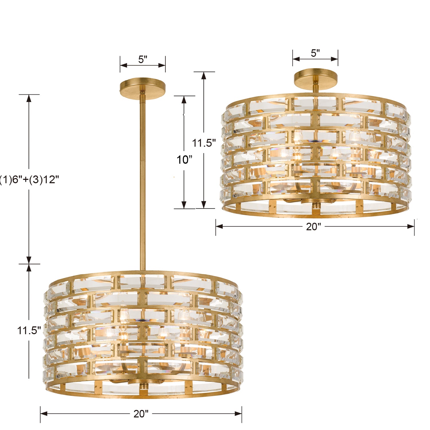 Crystorama Meridian Chandelier