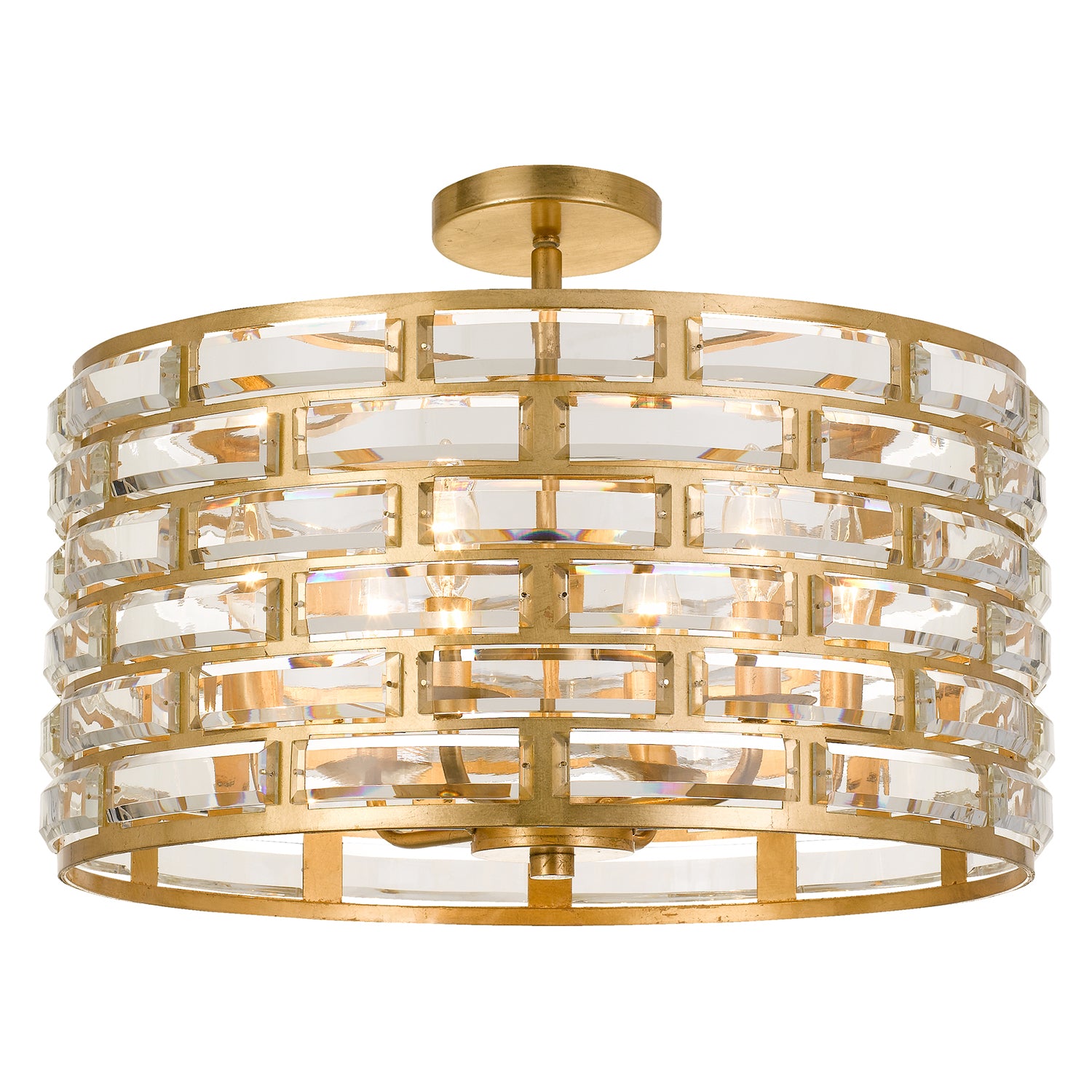 Crystorama Meridian Semi Flush Ceiling Mount