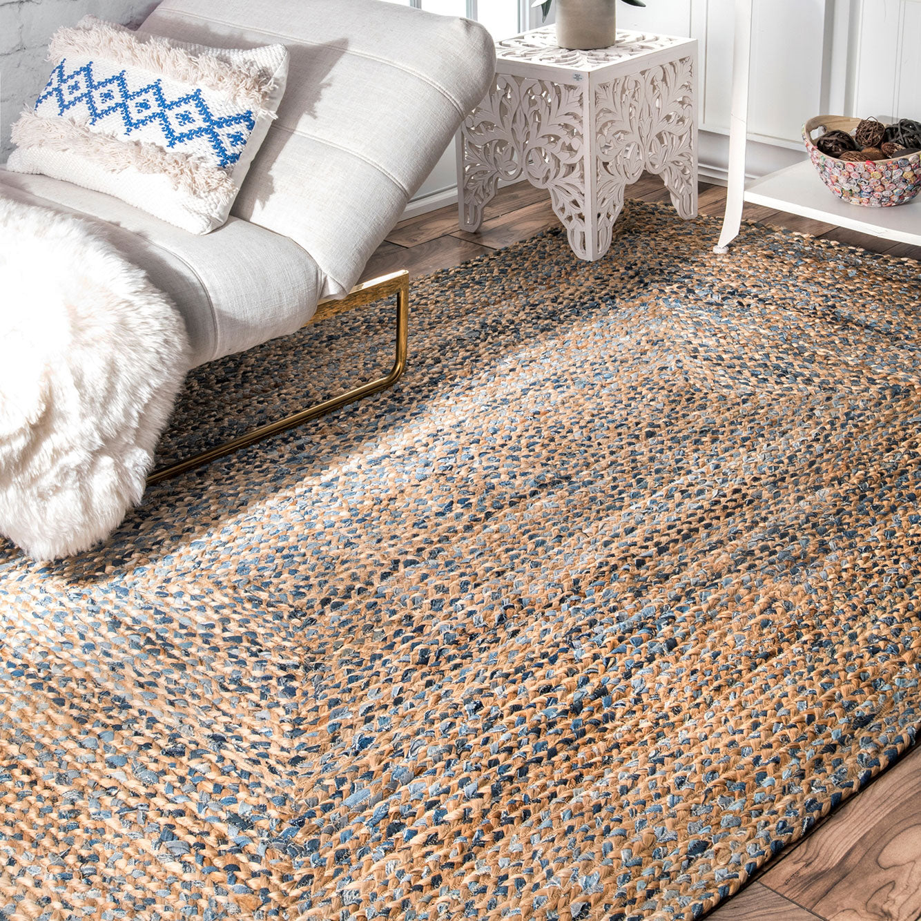 Jena Jute Braided Rug