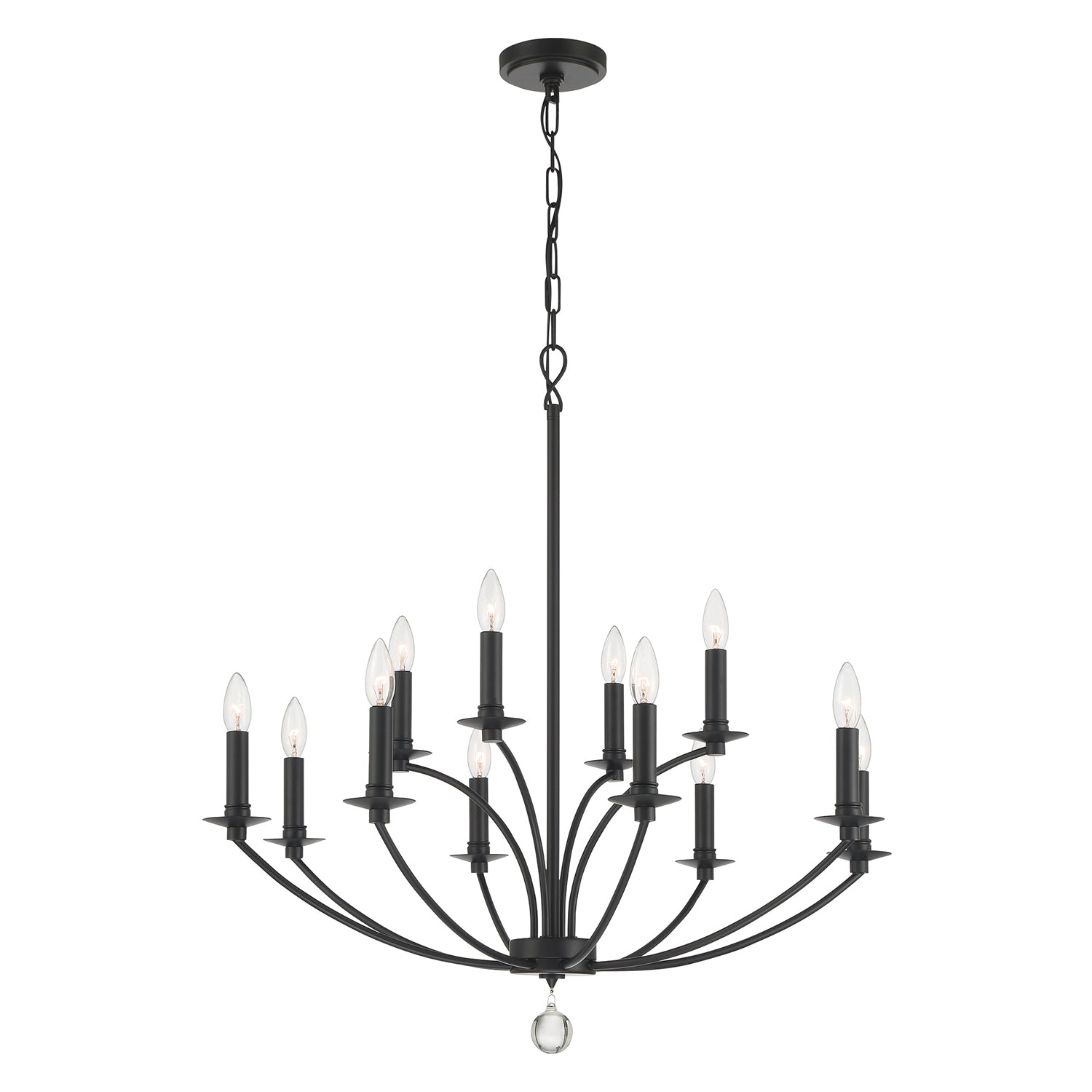 Crystorama Mila 12-Light Chandelier