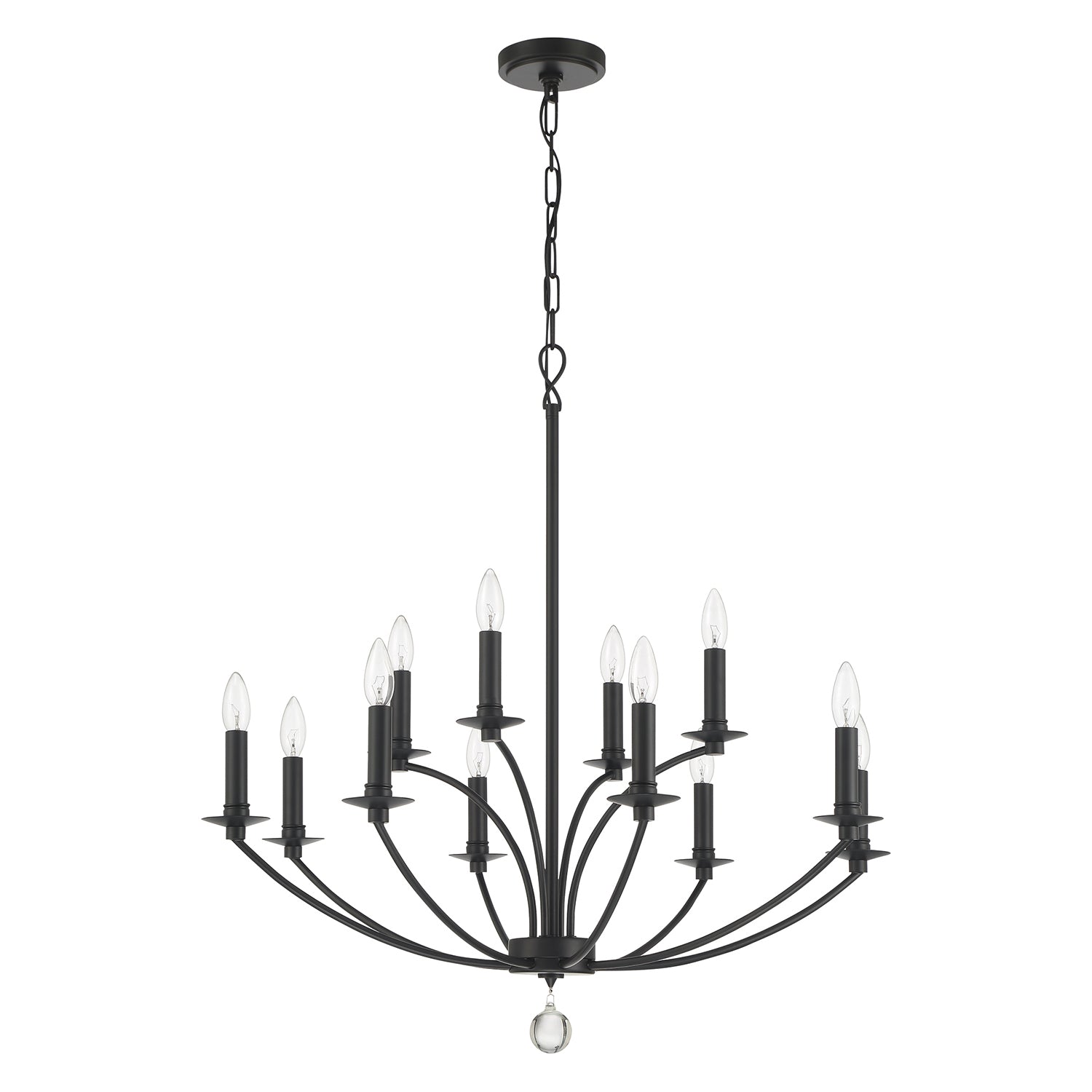 Crystorama Mila 12-Light Chandelier