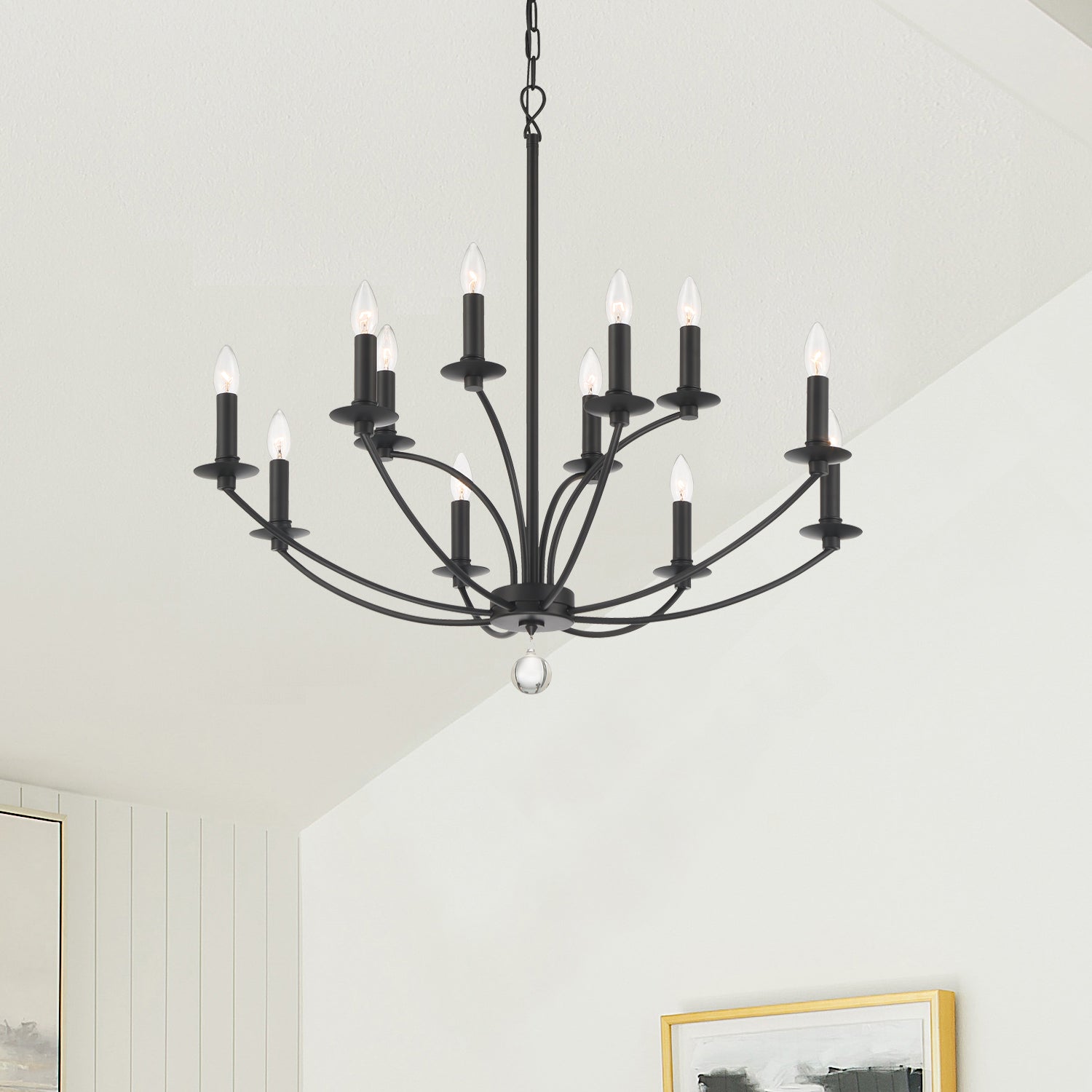 Crystorama Mila 12-Light Chandelier