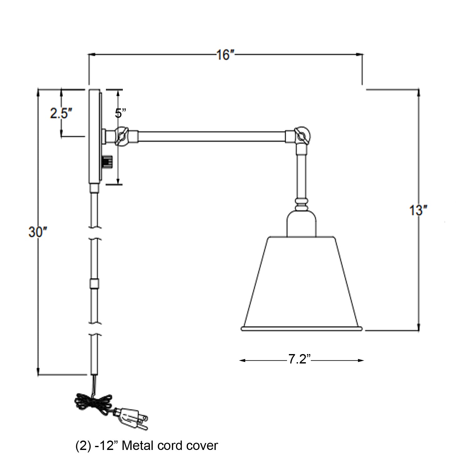 Crystorama Mitchell A8020 1-Light Wall Sconce