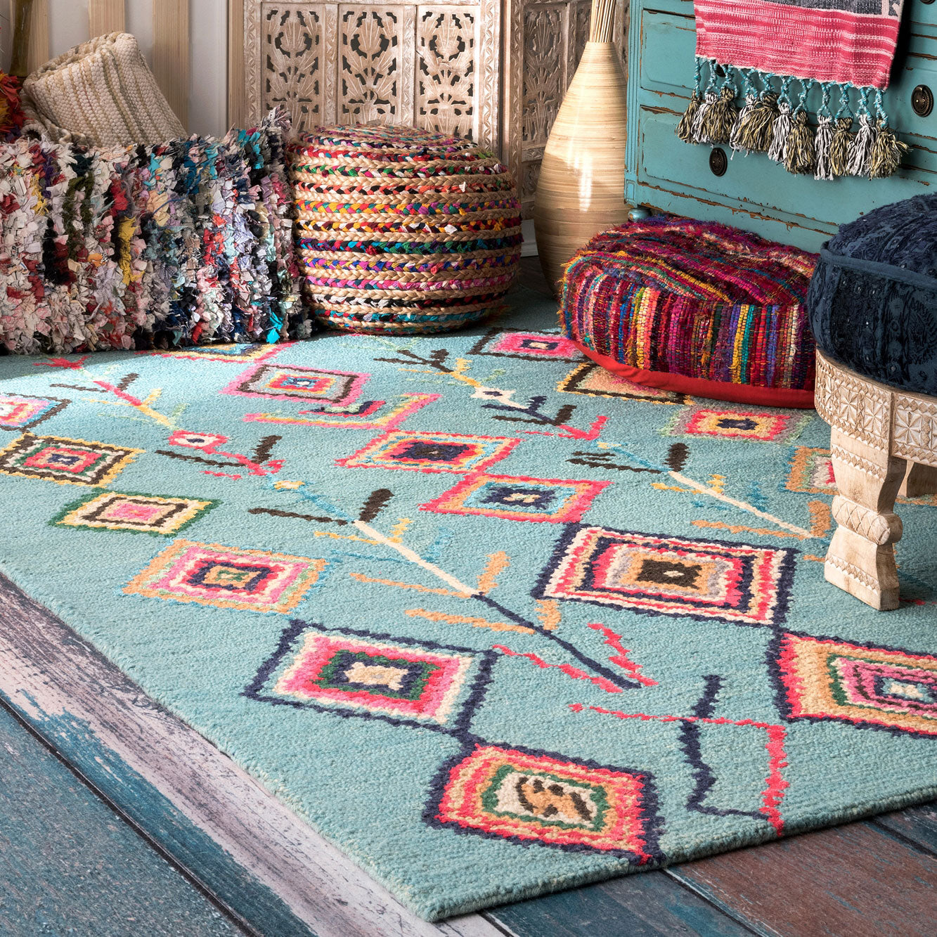 Kiowa Hand Tufted Rug