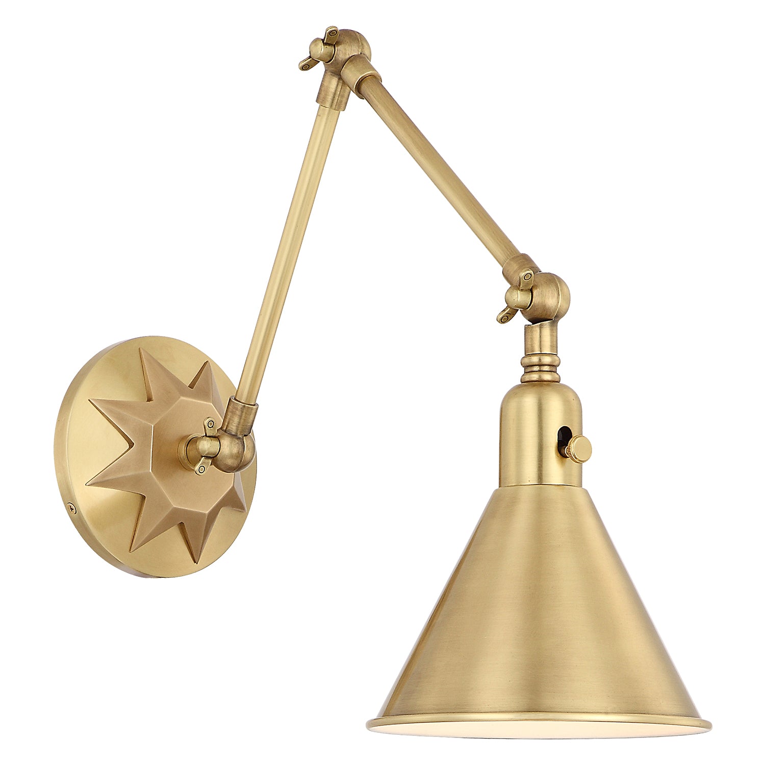 Crystorama Morgan 8801 1-Light Wall Sconce