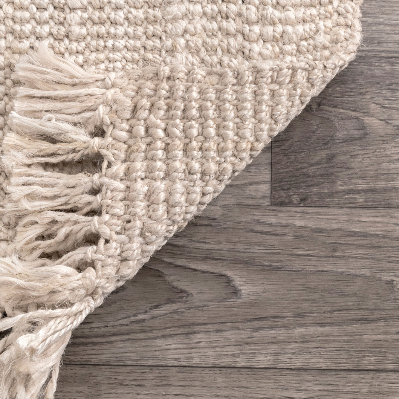 Makeh Chunky Loop Jute Hand Woven Rug